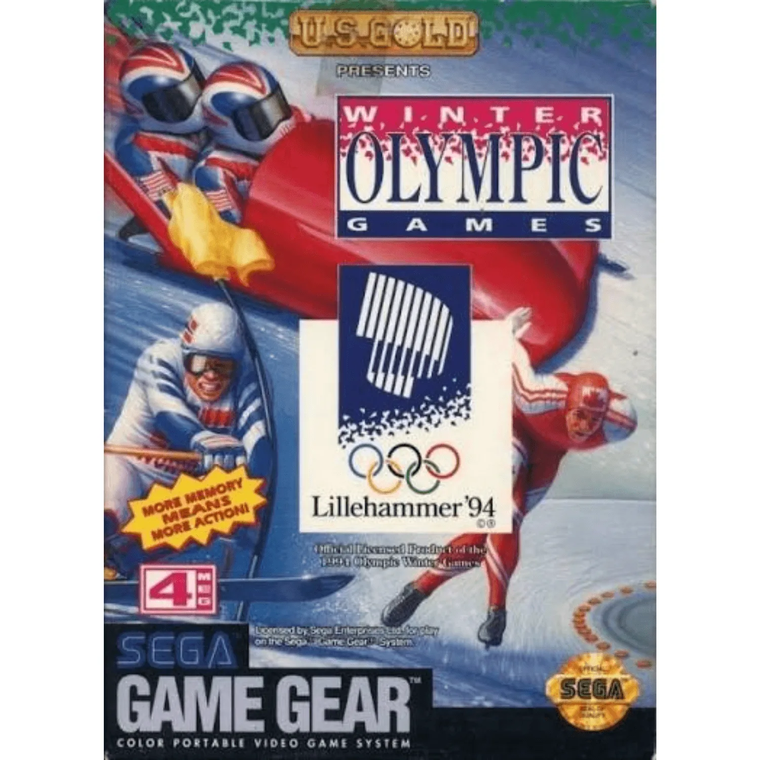 Winter Olympics: Lillehammer '94 - Game Gear Spel