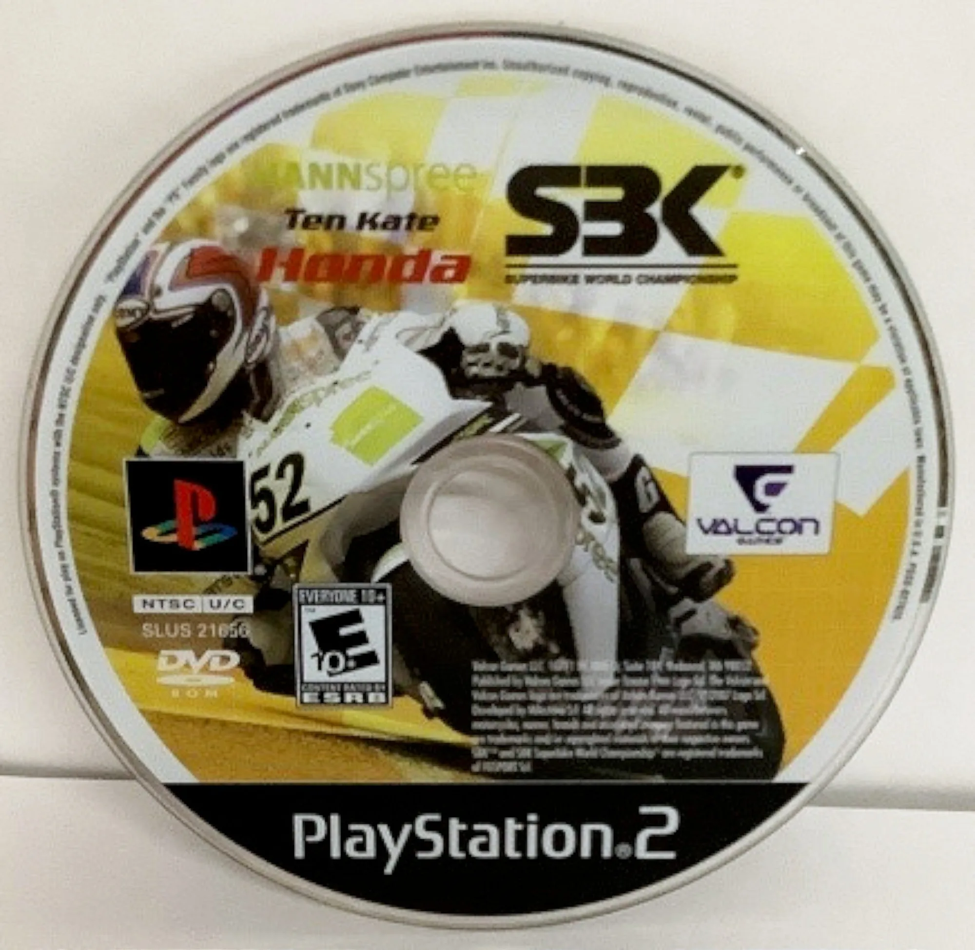 Hannspree Ten Kate Honda SBK Superbike World Champ PlayStation 2 비디오 게임 DISC [중고/리퍼비시]