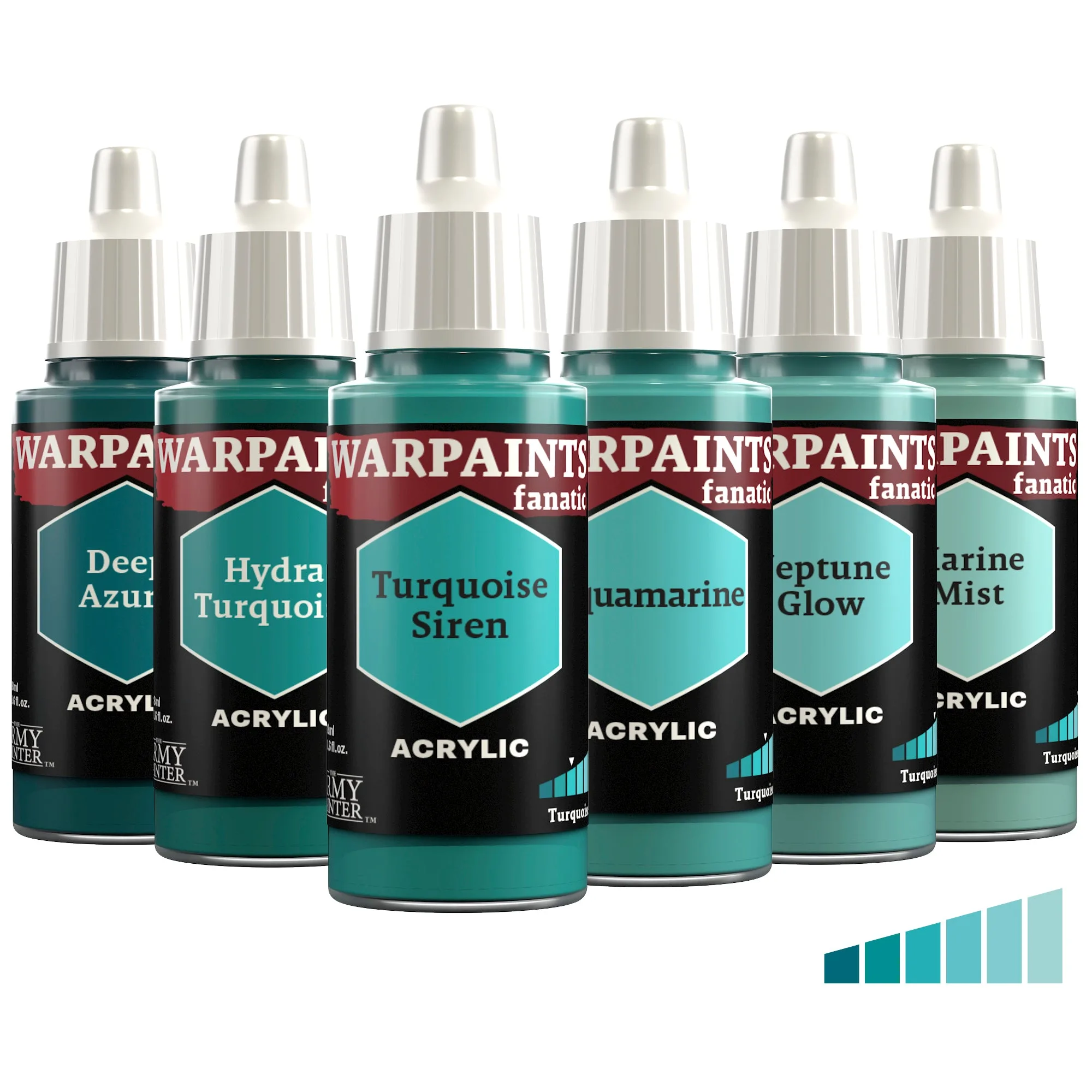 Flexible Triad Turquoises: Colour Mixing Guide