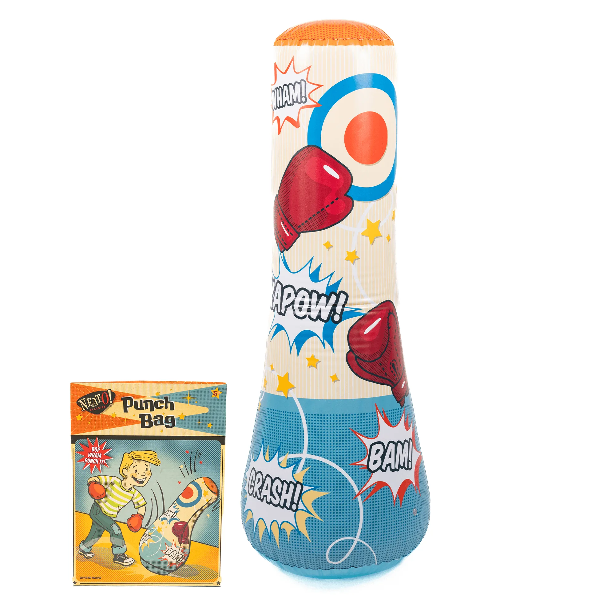 Zo speel je met de Neato stootzak en ballonnen