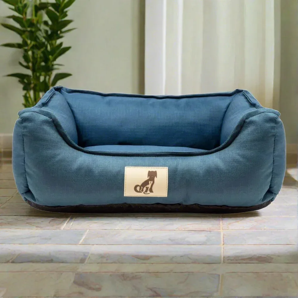 Por qué una cama impermeable tipo caja es ideal para perros desordenados