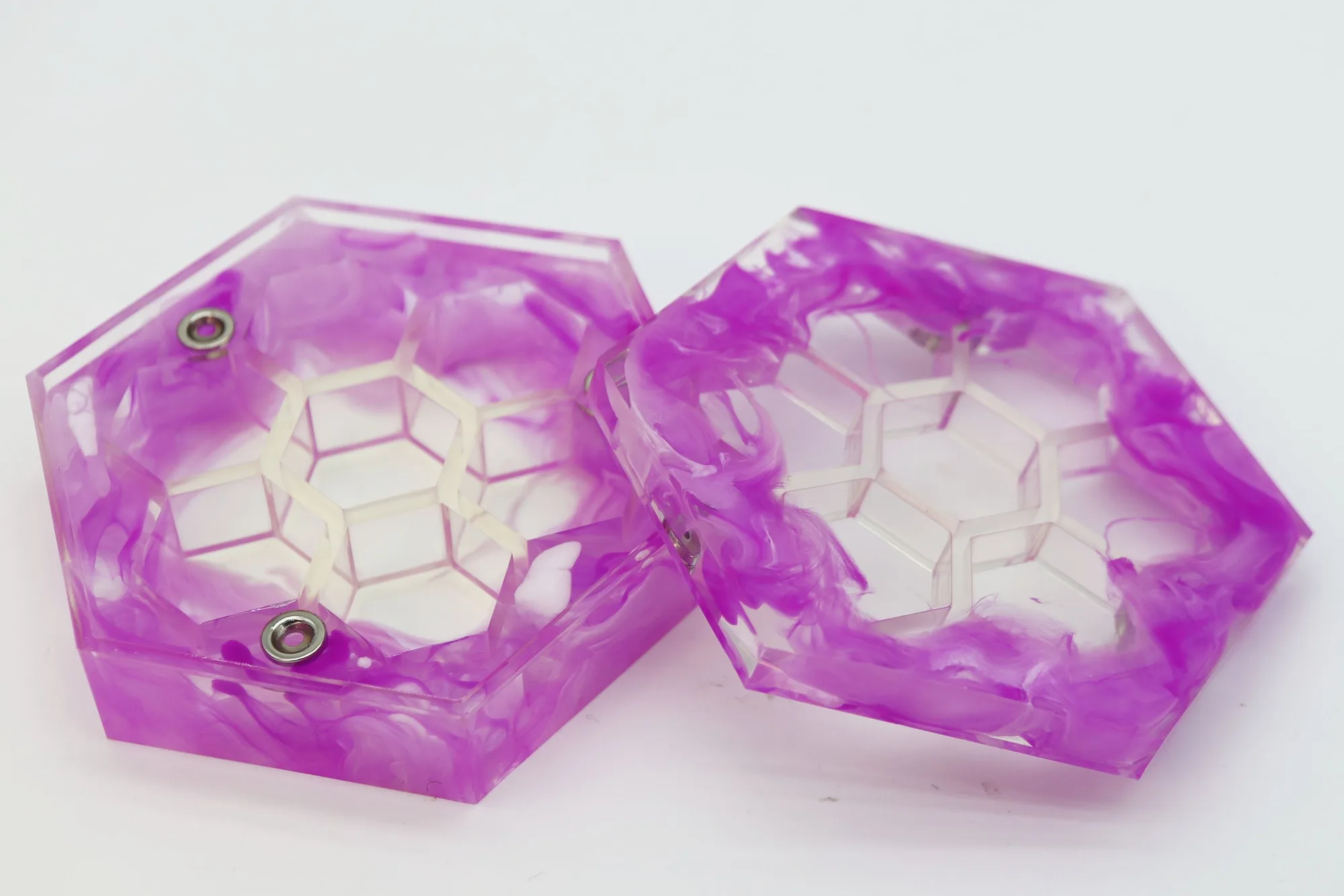 Sharp Edge Resin Dice Vault - Eerie Fog