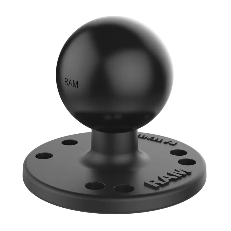 RAM® Runde Platte mit Kugel - Größe C