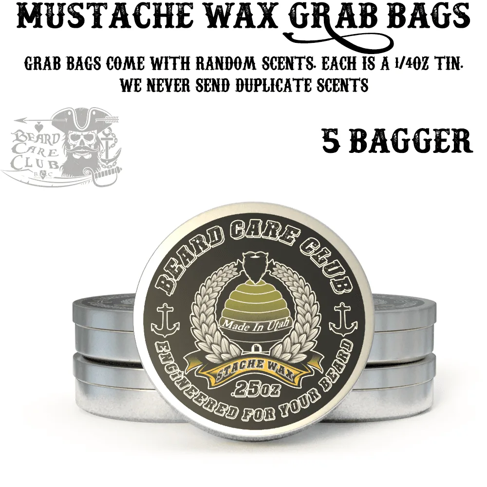 Mustache Wax Sample Grab Bag