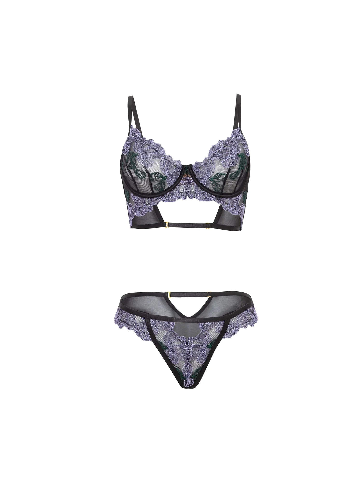 Jenna Embroidered BH-Set