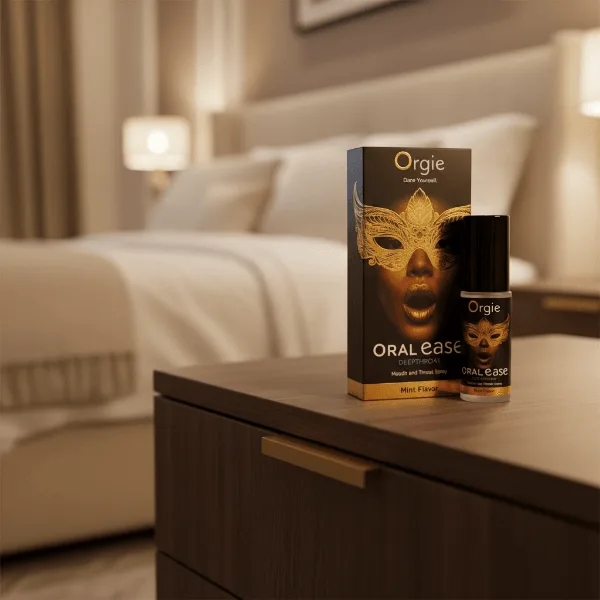 Orgie Oral Ease - Spray per bocca e gola per gola profonda
