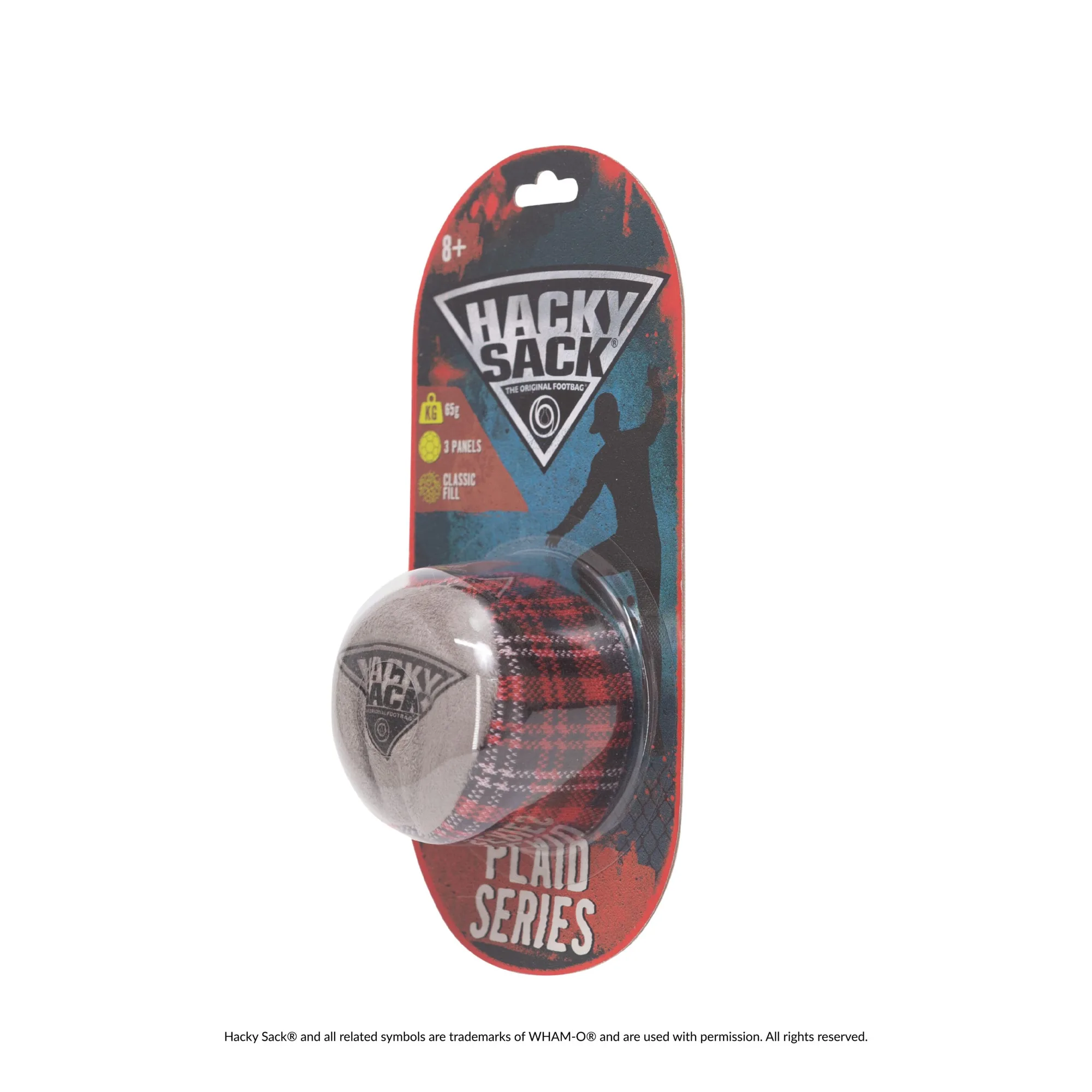 Hacky Sack Plaid Series – Red Plaid