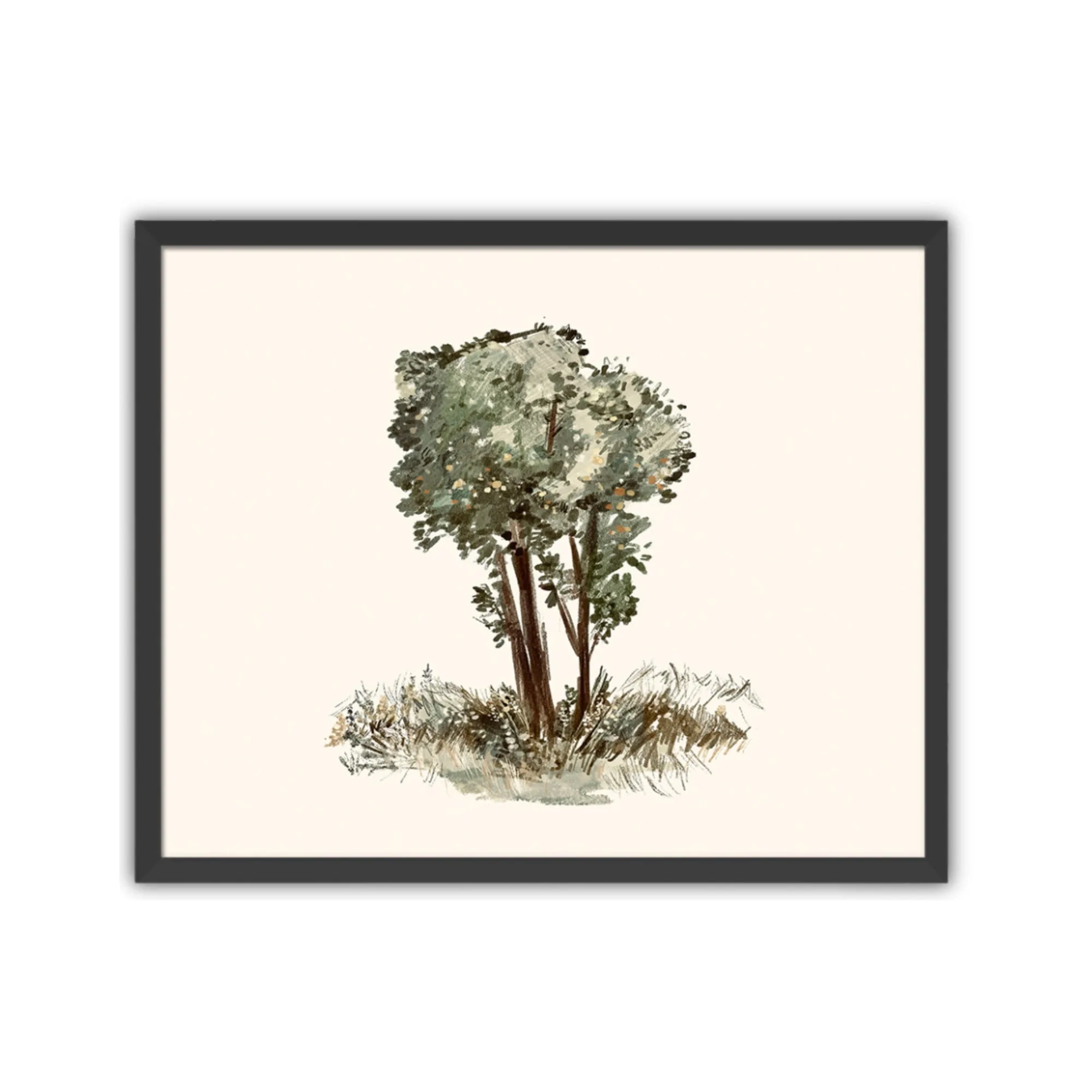 Tree Artwork, Framed