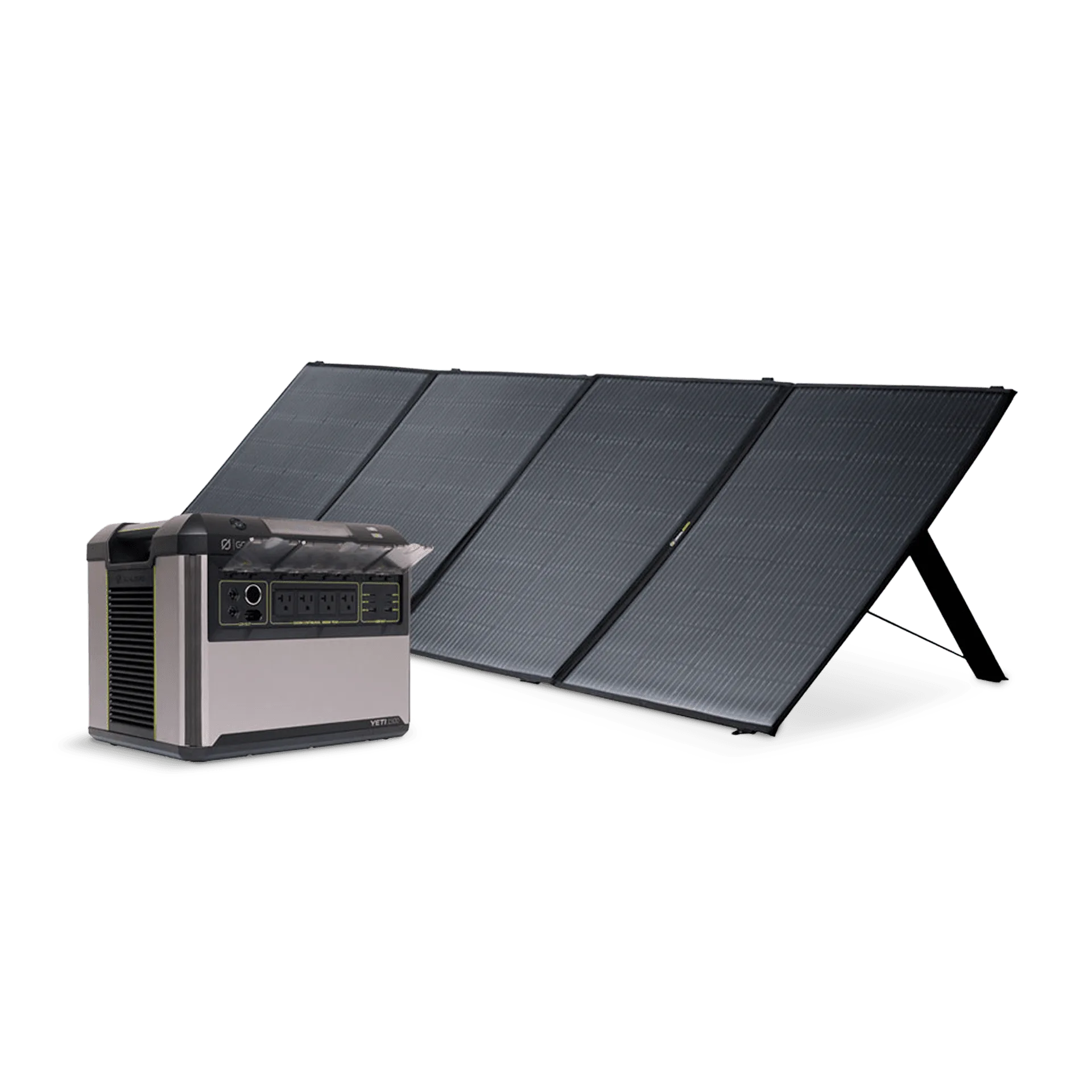 Goal Zero Yeti 1500 + 400W เครื่องกำเนิดไฟฟ้าพลังงานแสงอาทิตย์