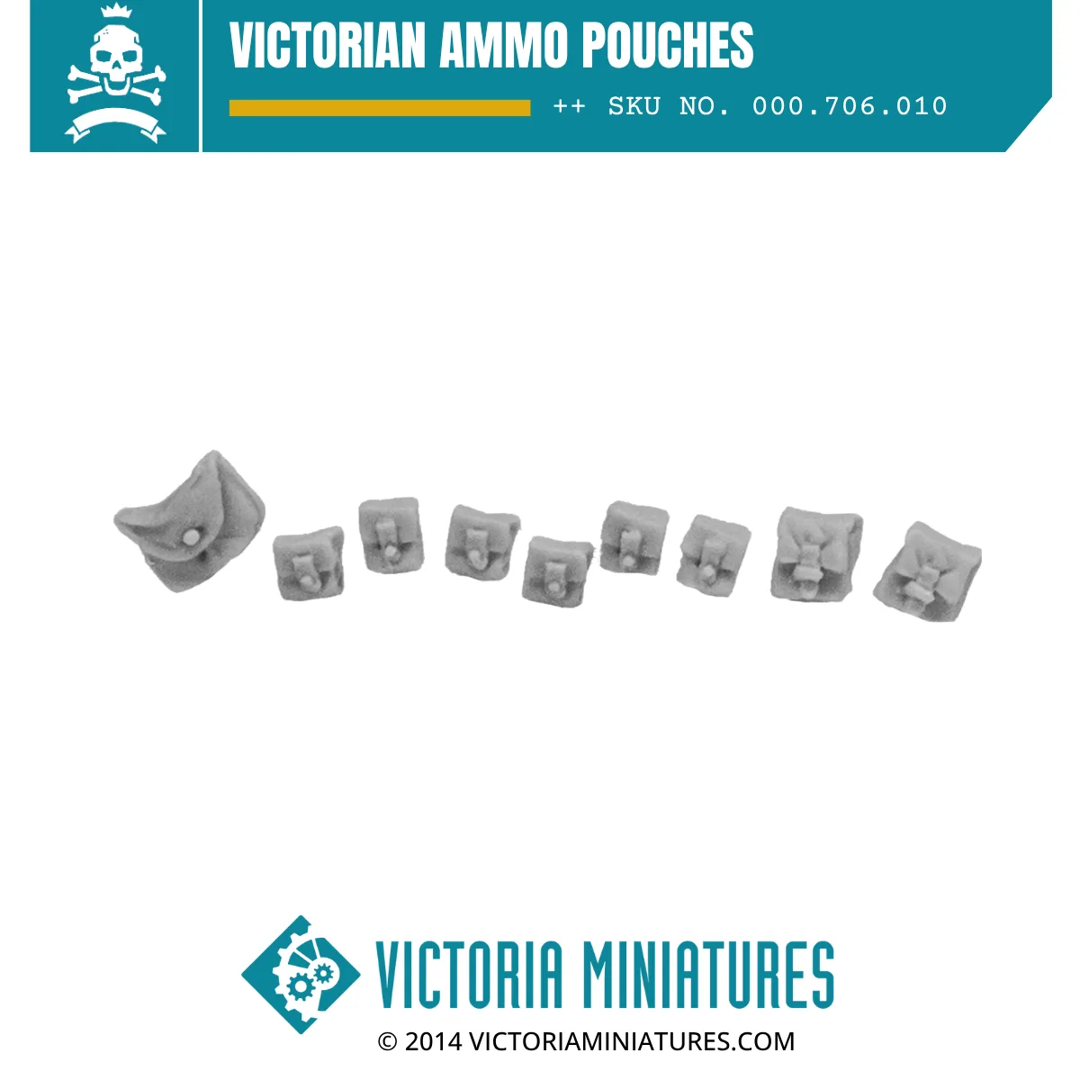 Viktorianische Munitionstaschen