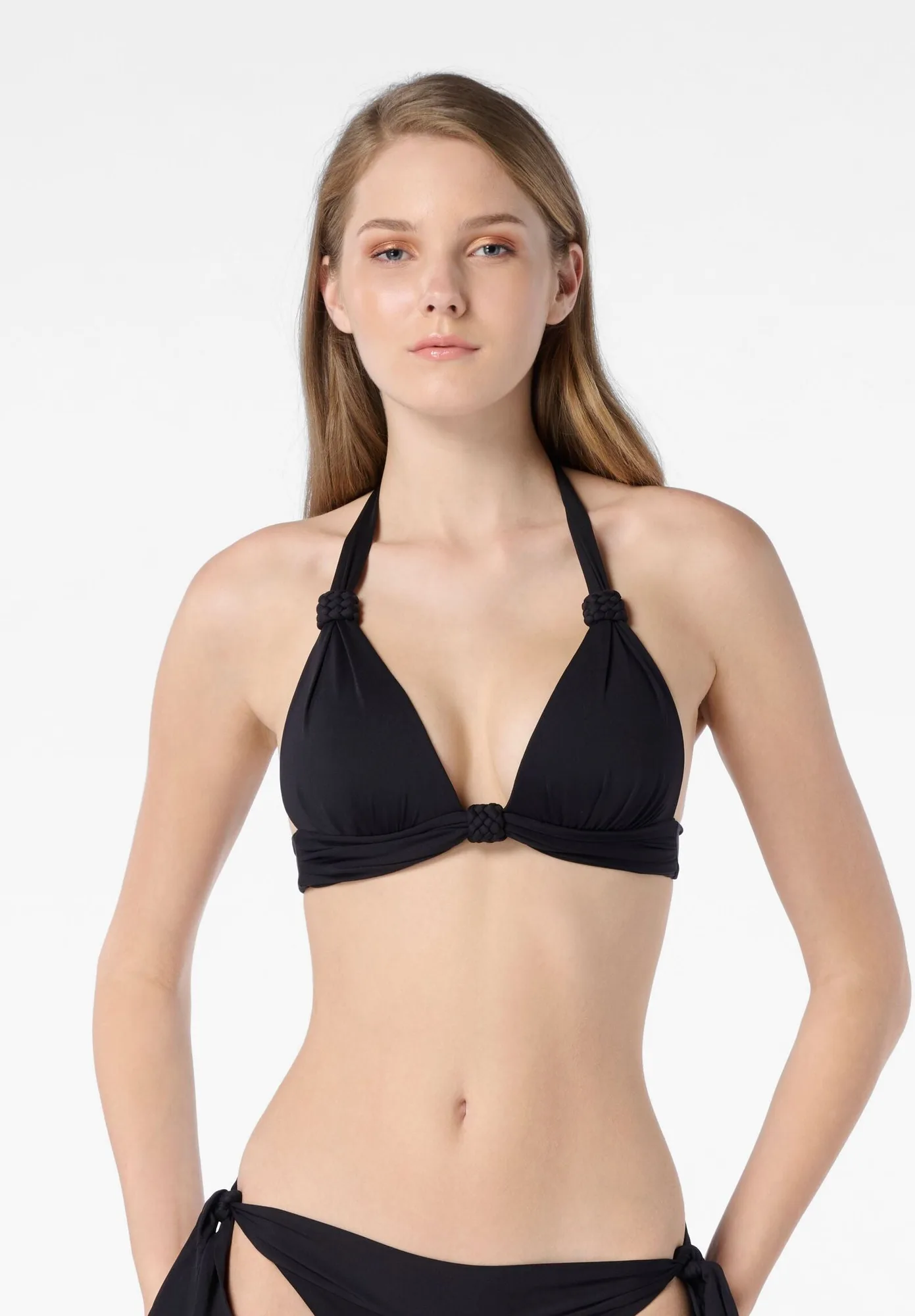 Gewatteerde triangel-bikinitop stylen voor jouw lichaamstype