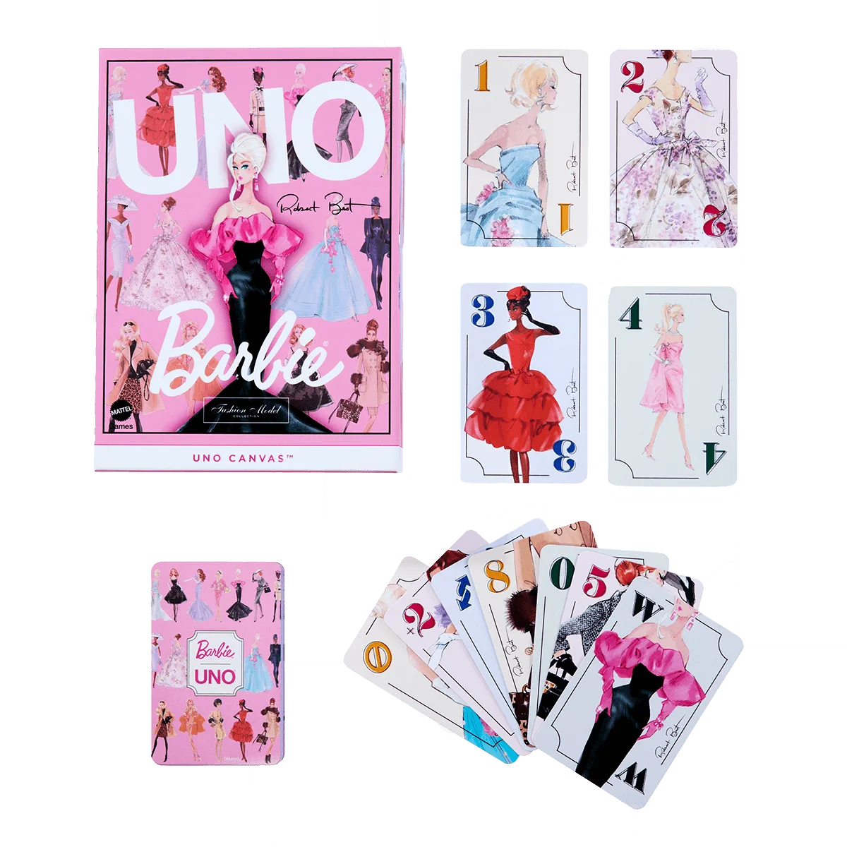 Uno Canvas Barbie