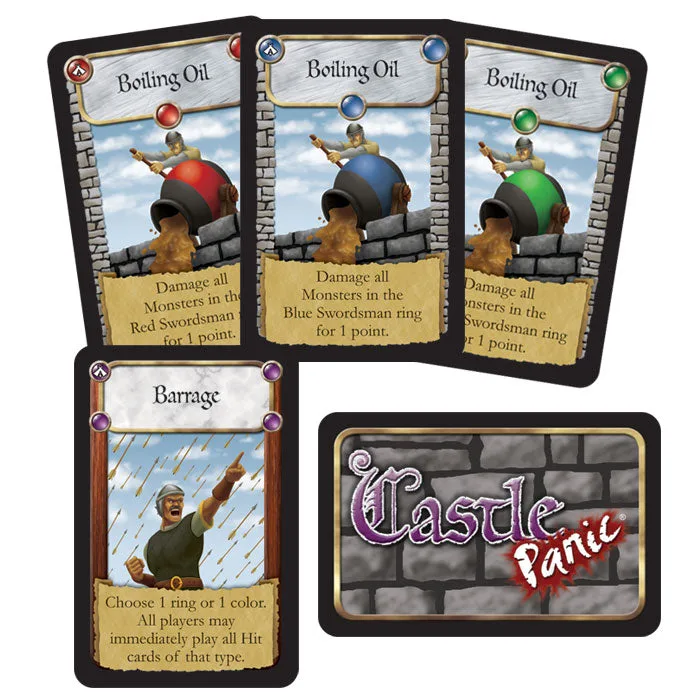Dark Titan Castle Cards