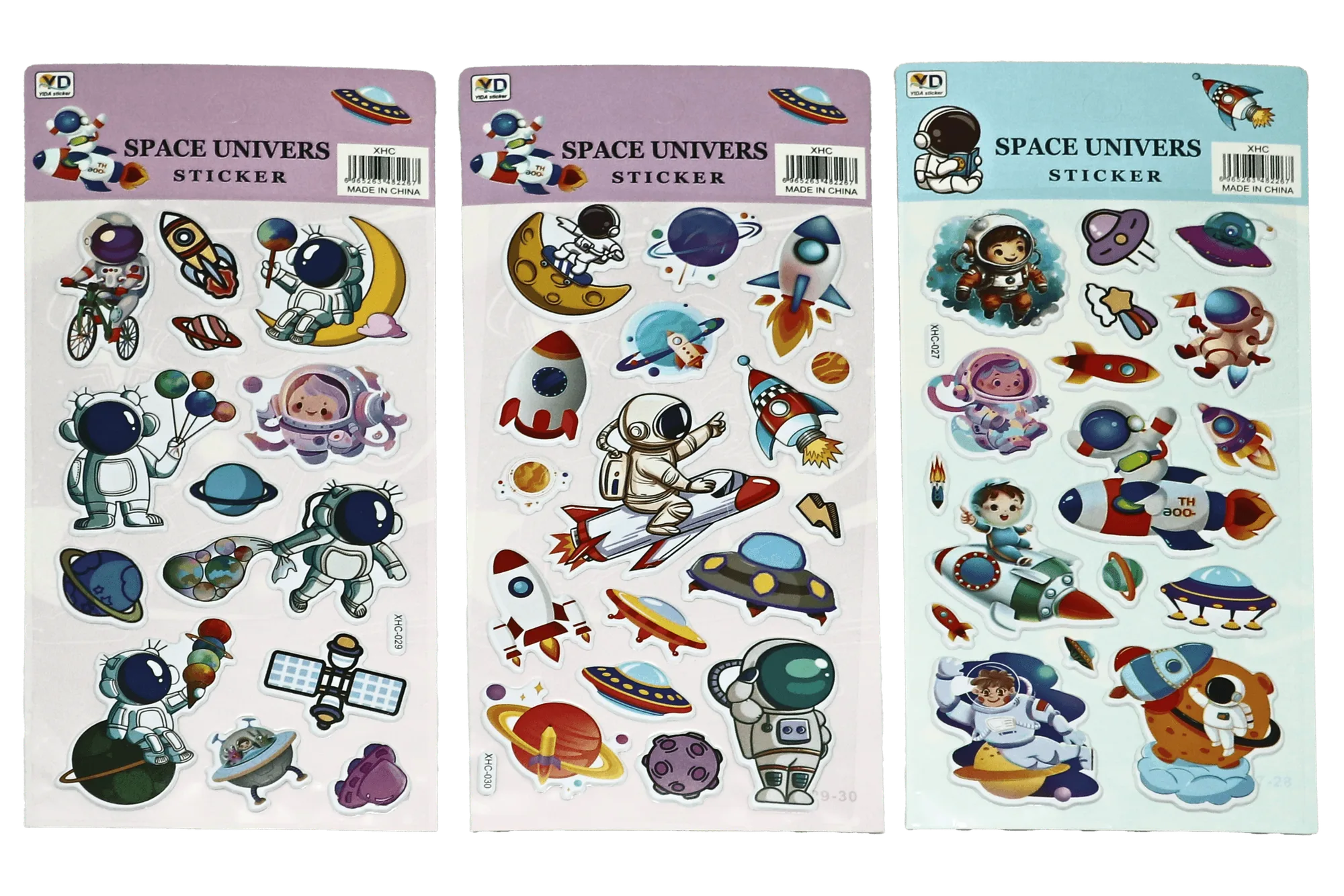 Space Astronaut Design 3D Stickers