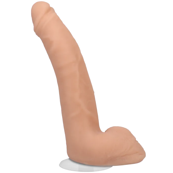 Signature Cocks - Quinton James - 9.5 Inch ULTRASKYN Cock with Removable Vac-U-Lock Suction Cup