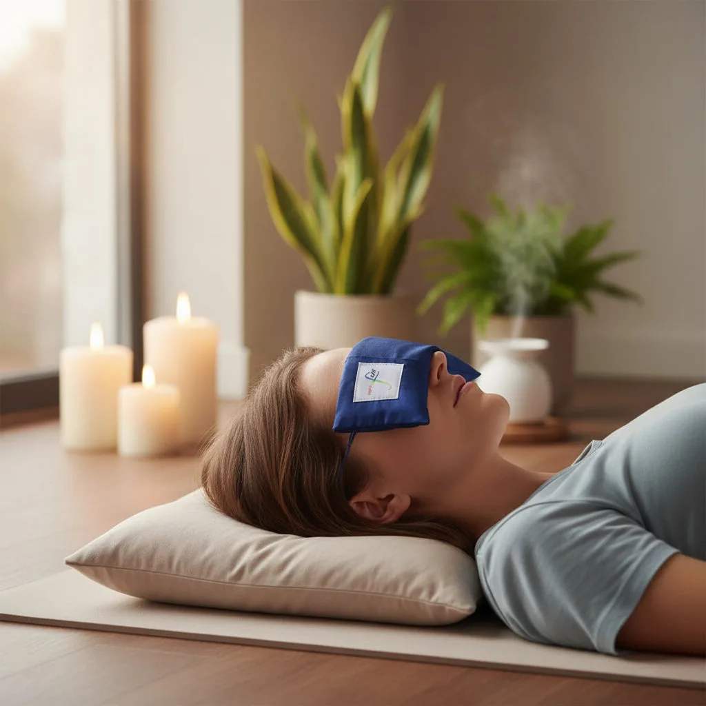 How to Use an Eye Pillow for Yoga Nidra and Relaxation