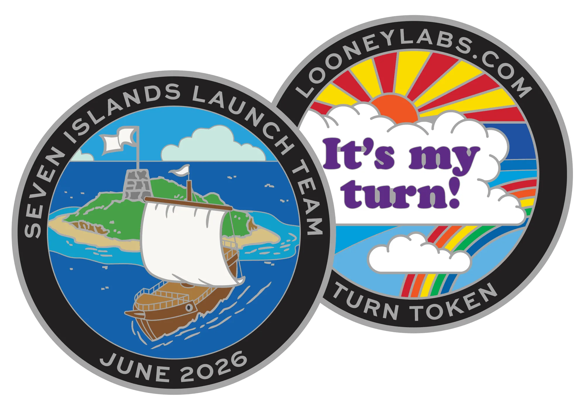 Seven Islands Launch-munt: zo werkt het in Pyramid Arcade