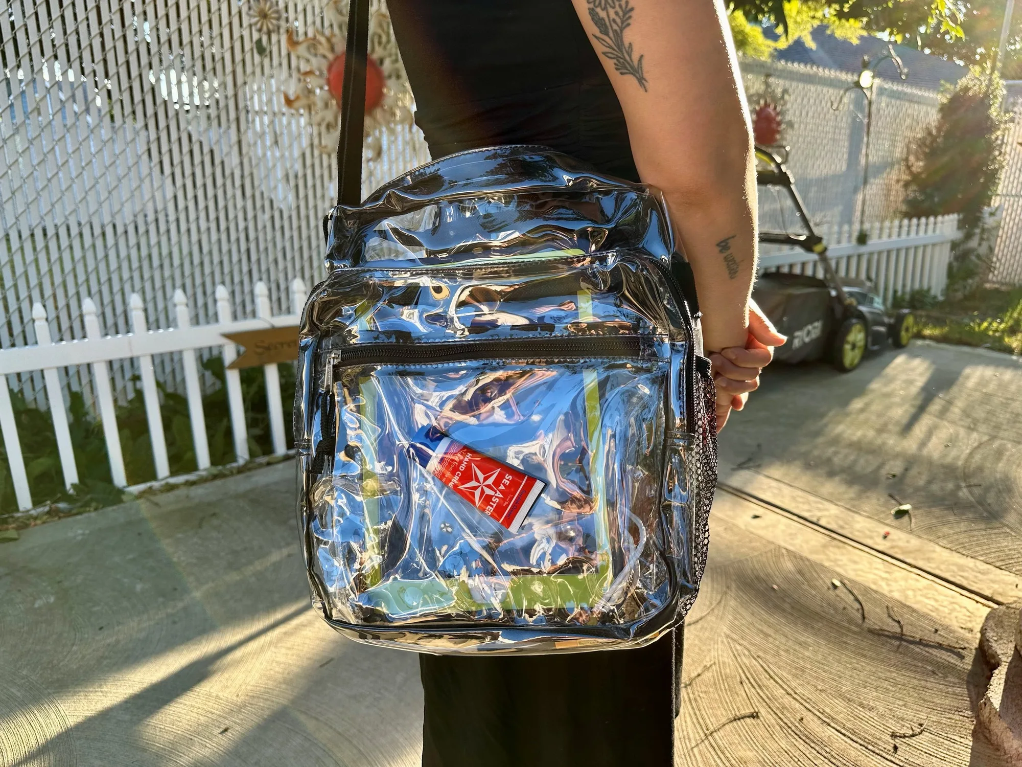 Clear Stadium Bag Collection - Approved for NFL, PGA, NCAA, Transparent Bag