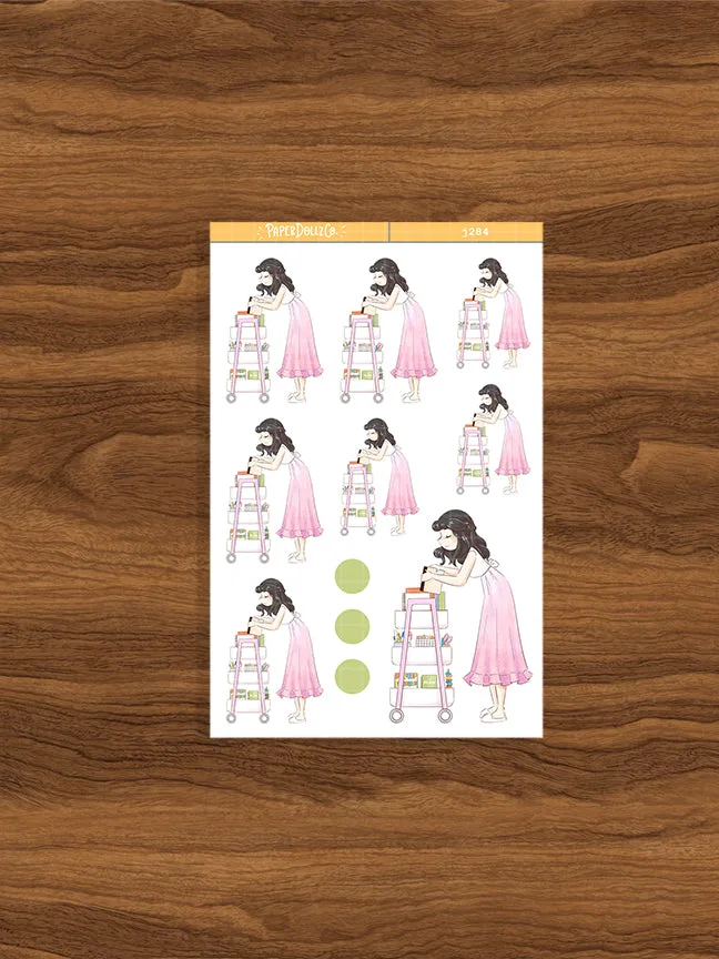 Organizer PaperDollzCo Planner Stickers | J284