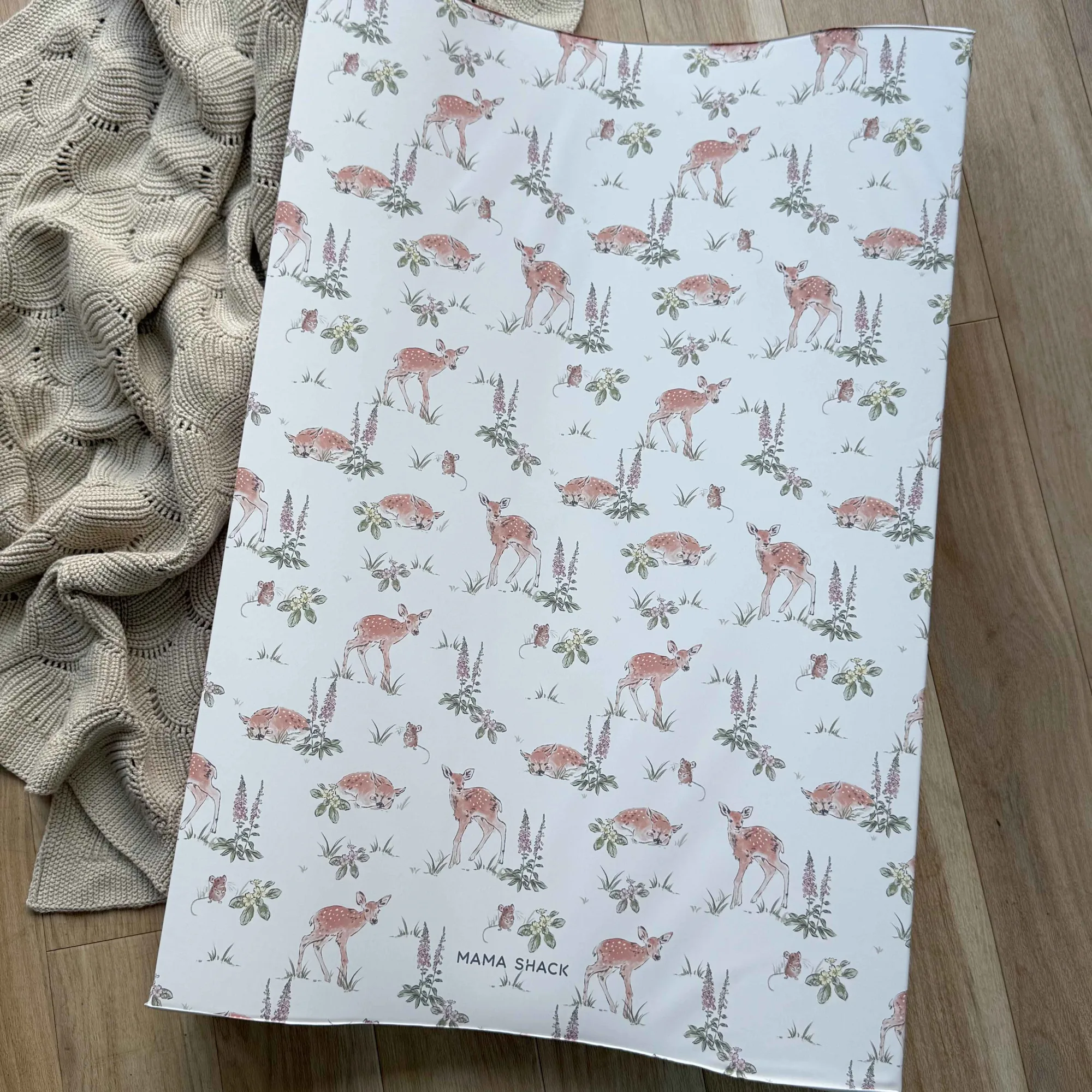 Anti Roll Wedge Changing Mat - Foxglove & Fawn
