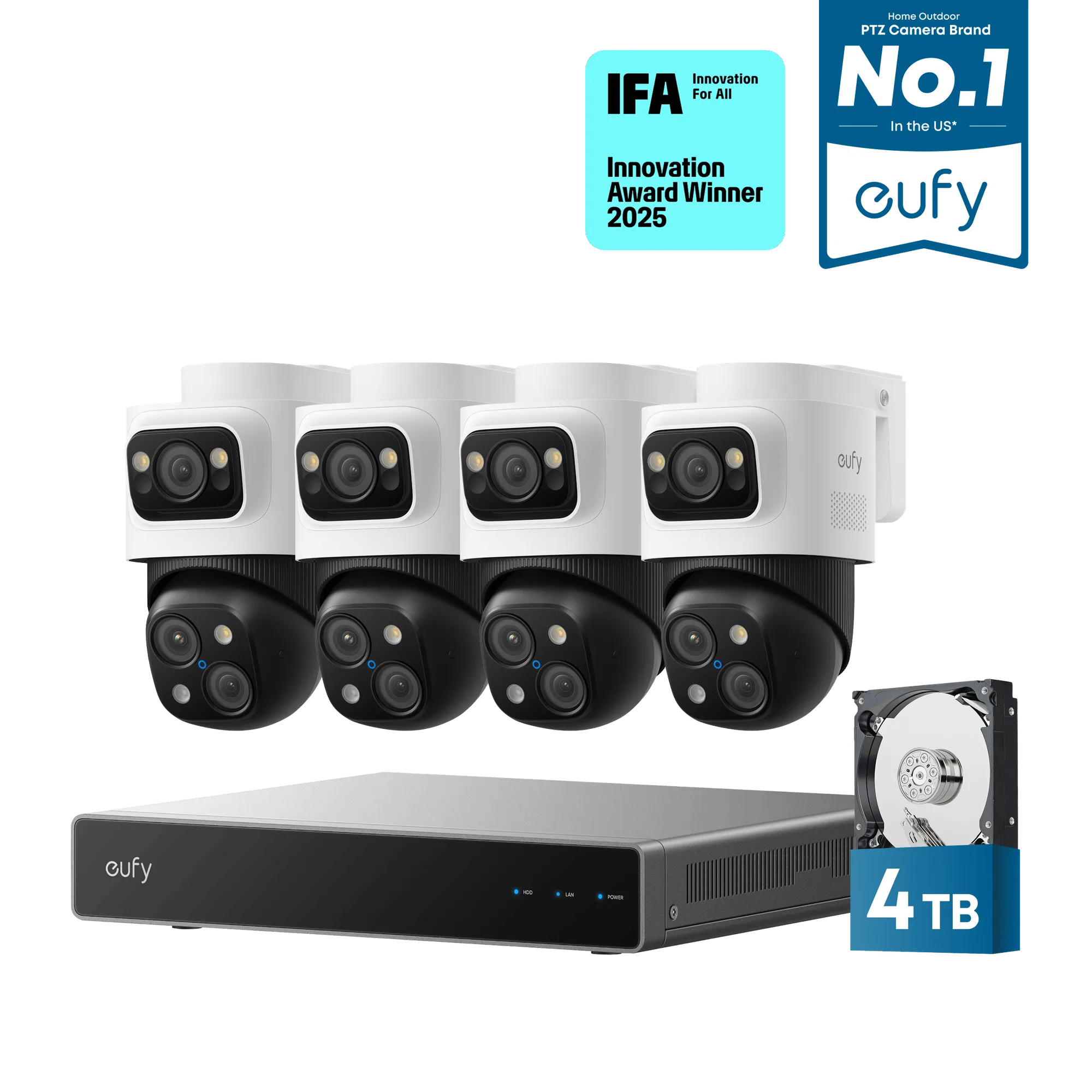 eufy NVR S4 Max: Uitbreiden met PoE Cam S4