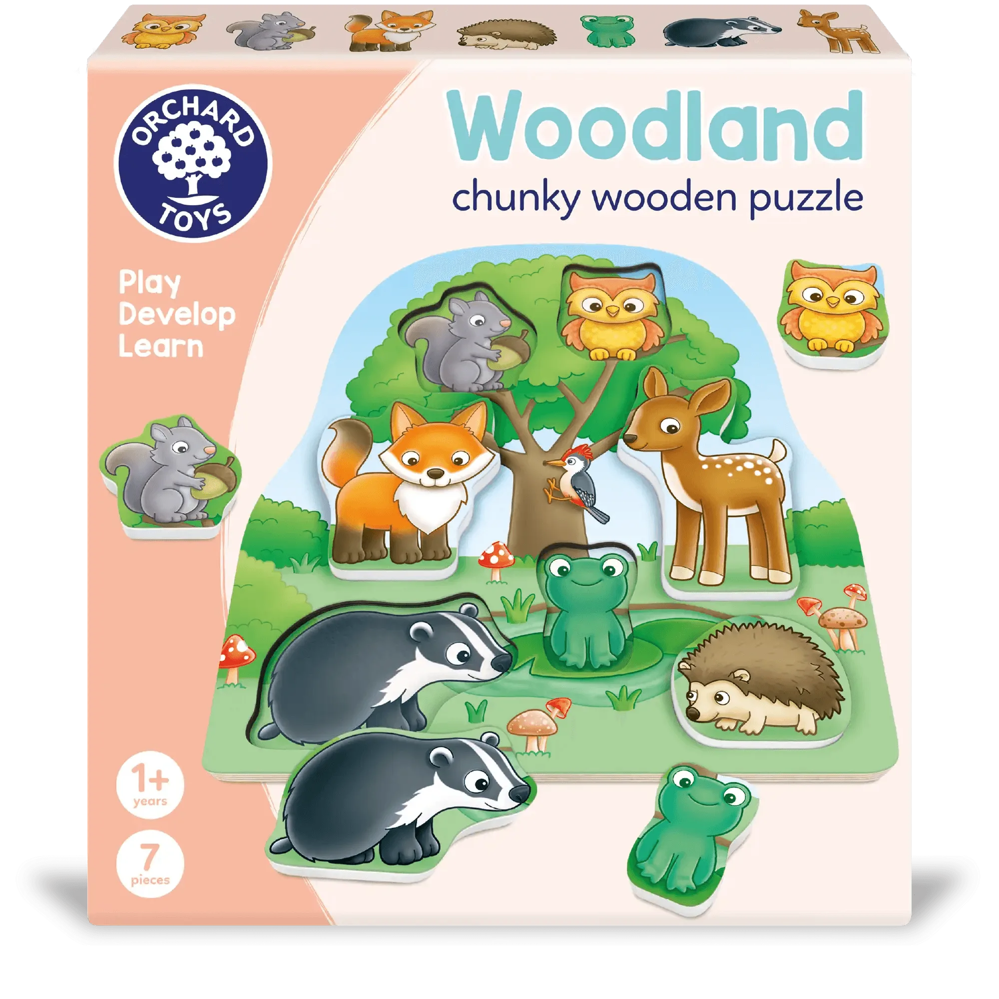 Woodland vs Who's in the Jungle? Puzzle Comparison