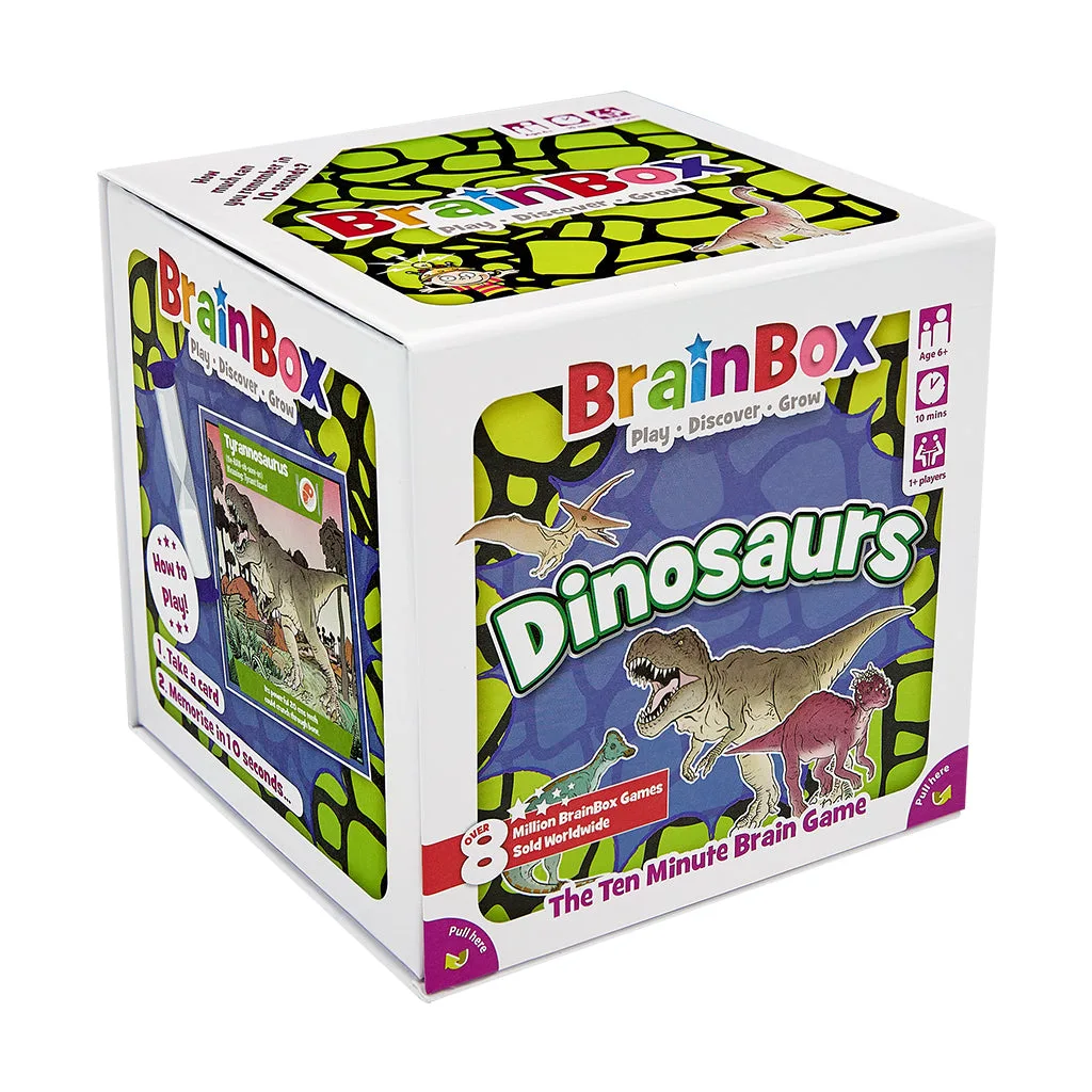 BrainBox Dinossauros vs BrainBox Imagens: Qual jogo?
