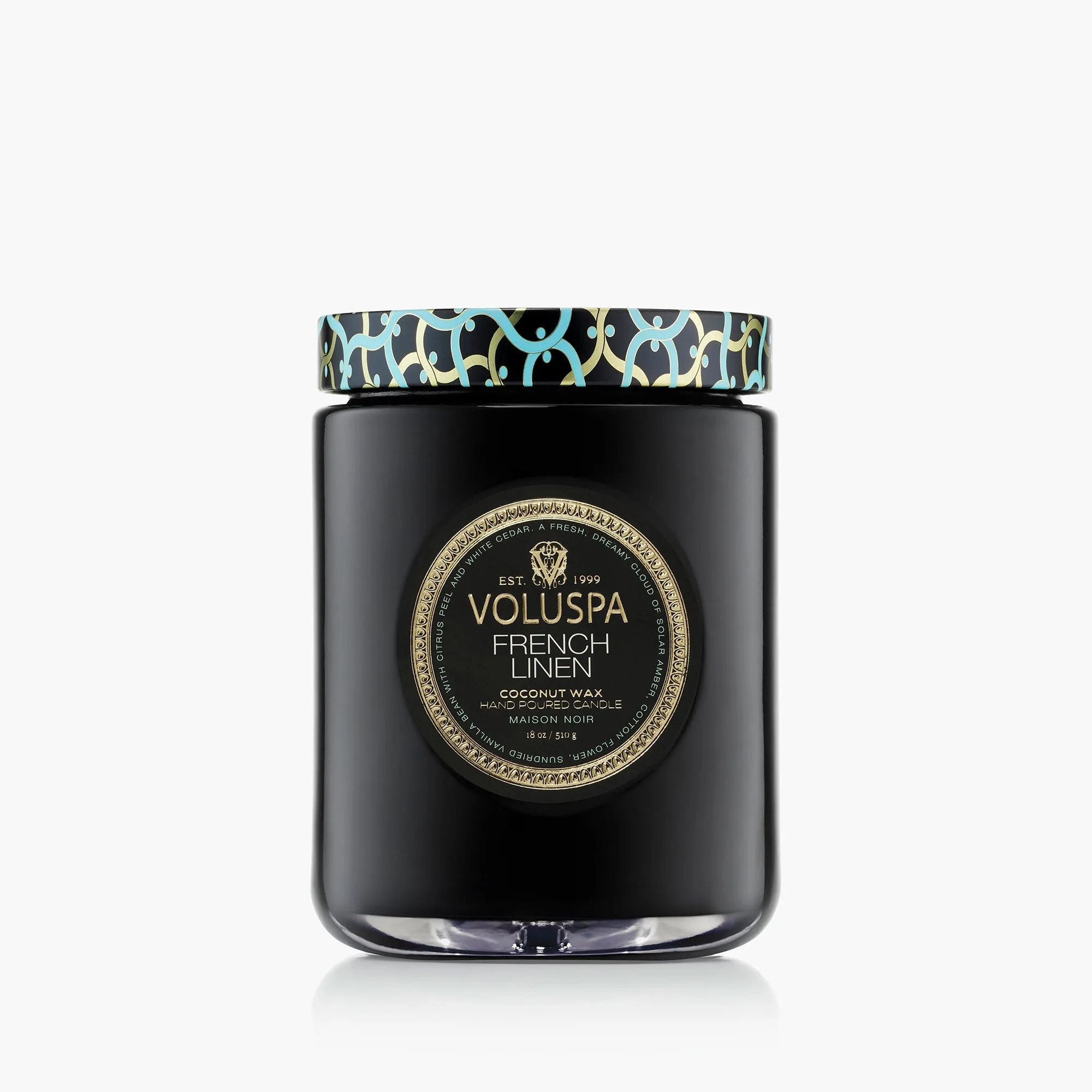 French Linen - Large Jar Candle