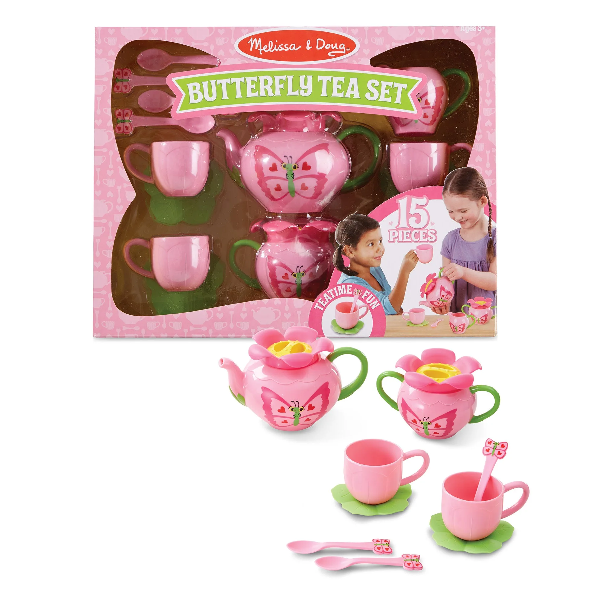 How to Set Up a Butterfly Tea Party for Pretend Play