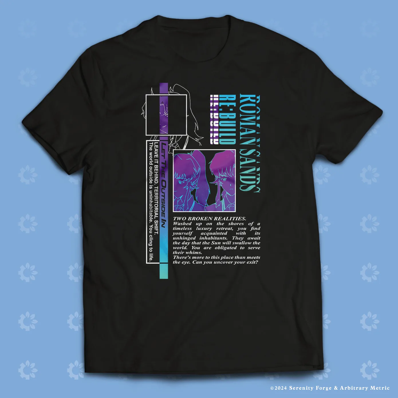 Two Broken Realities Unisex T-shirt