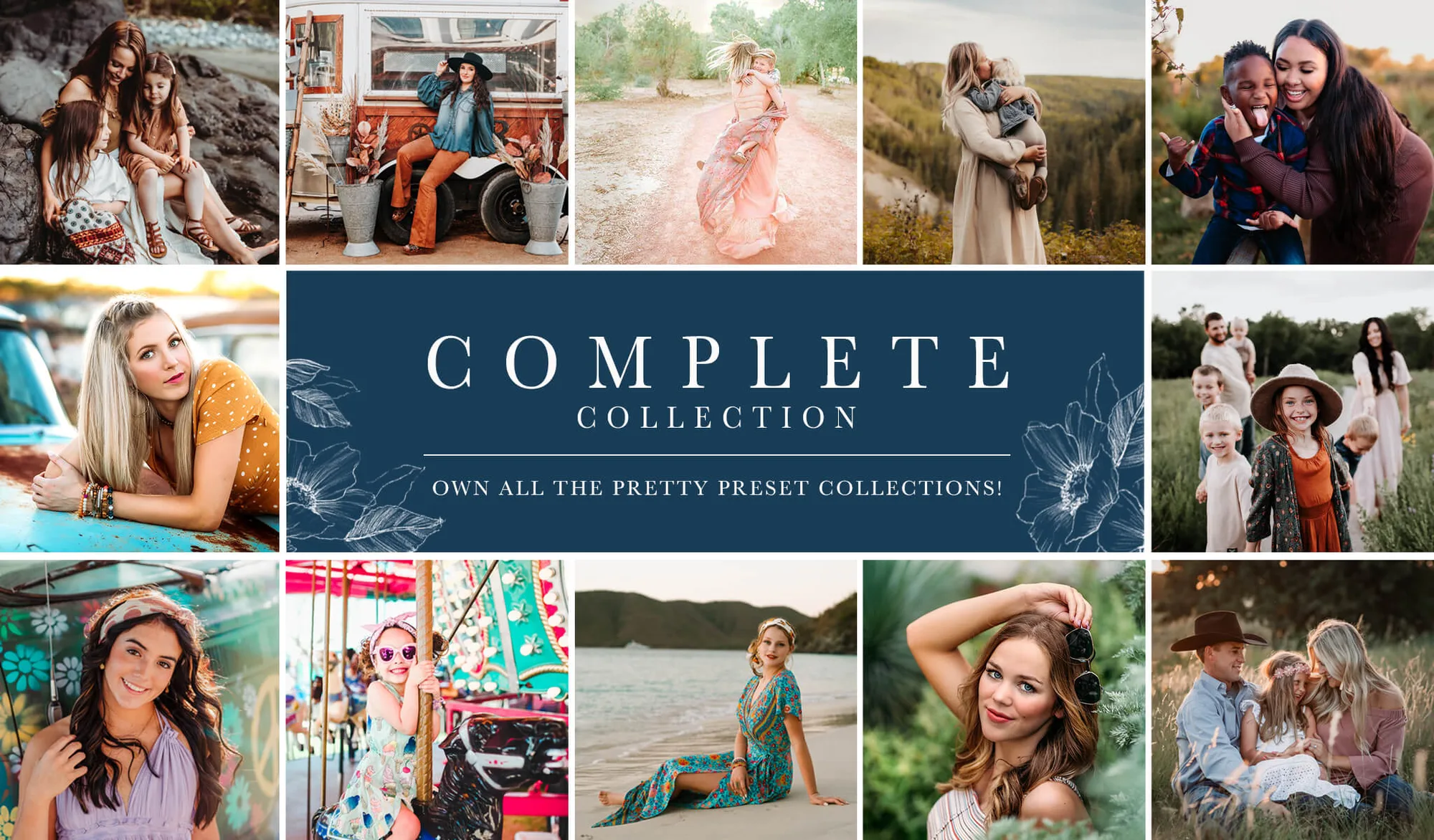 Collection complète Pretty Presets : ce qu'elle contient