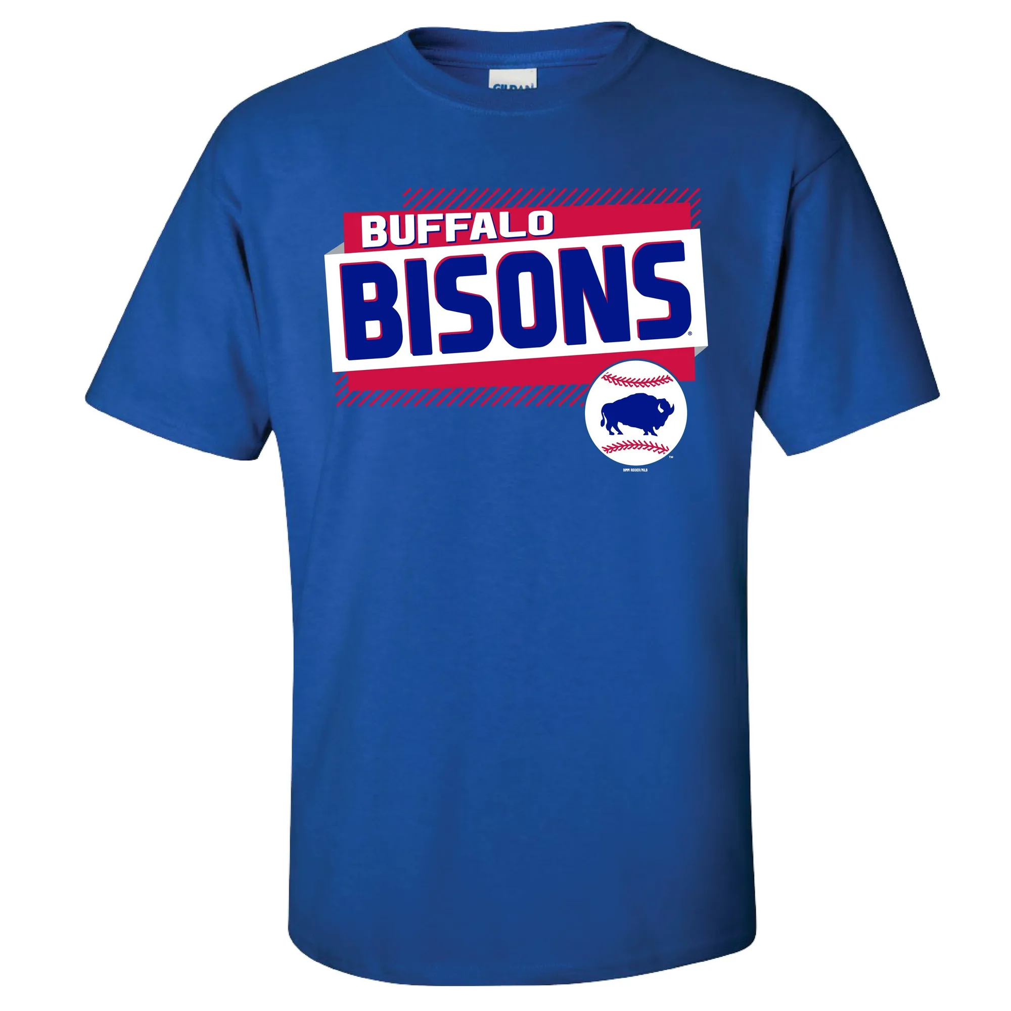 Buffalo Bisons Youth Royal Alt Selkirk Tee