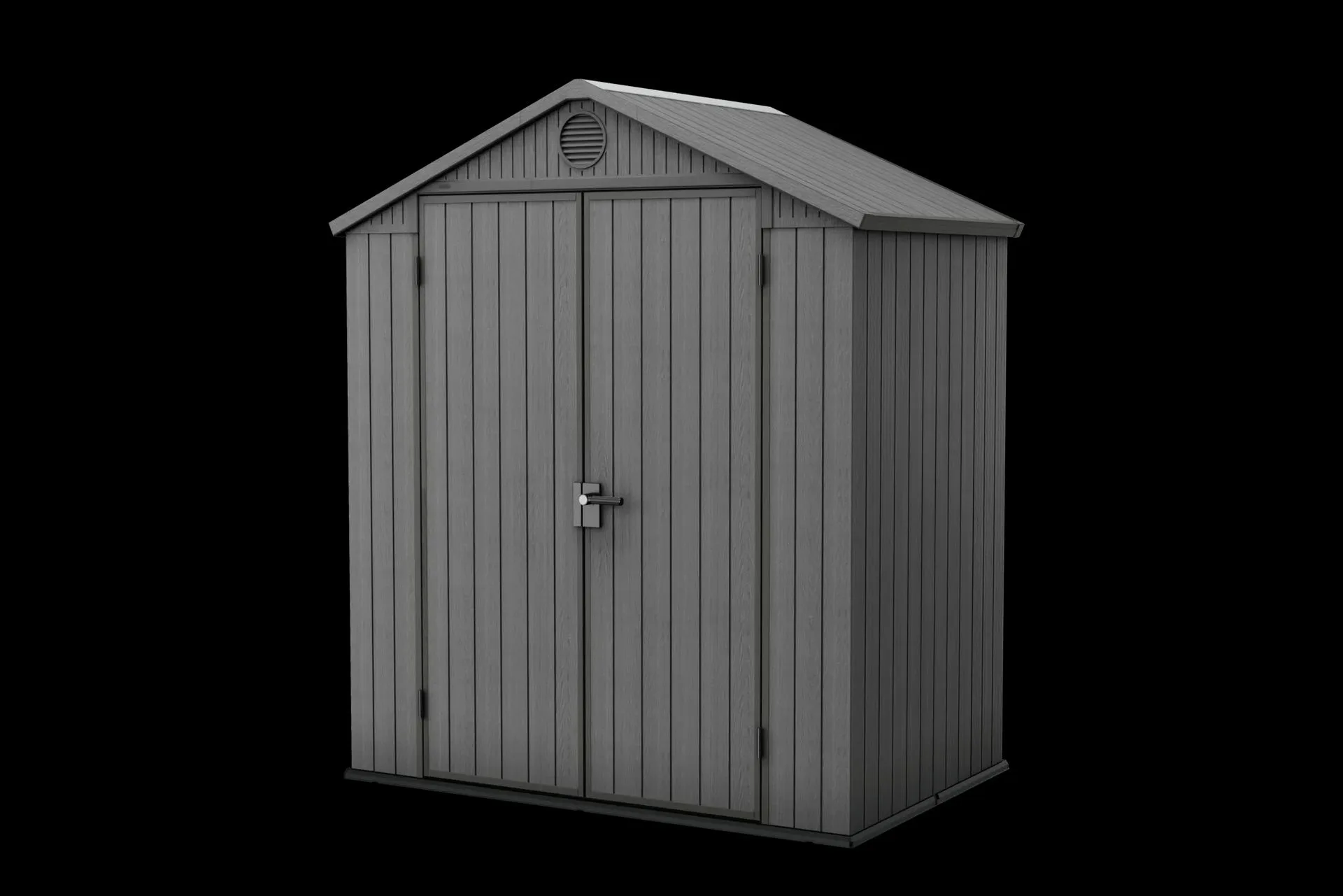 Darwin 6x4 Storage Shed - Graphite