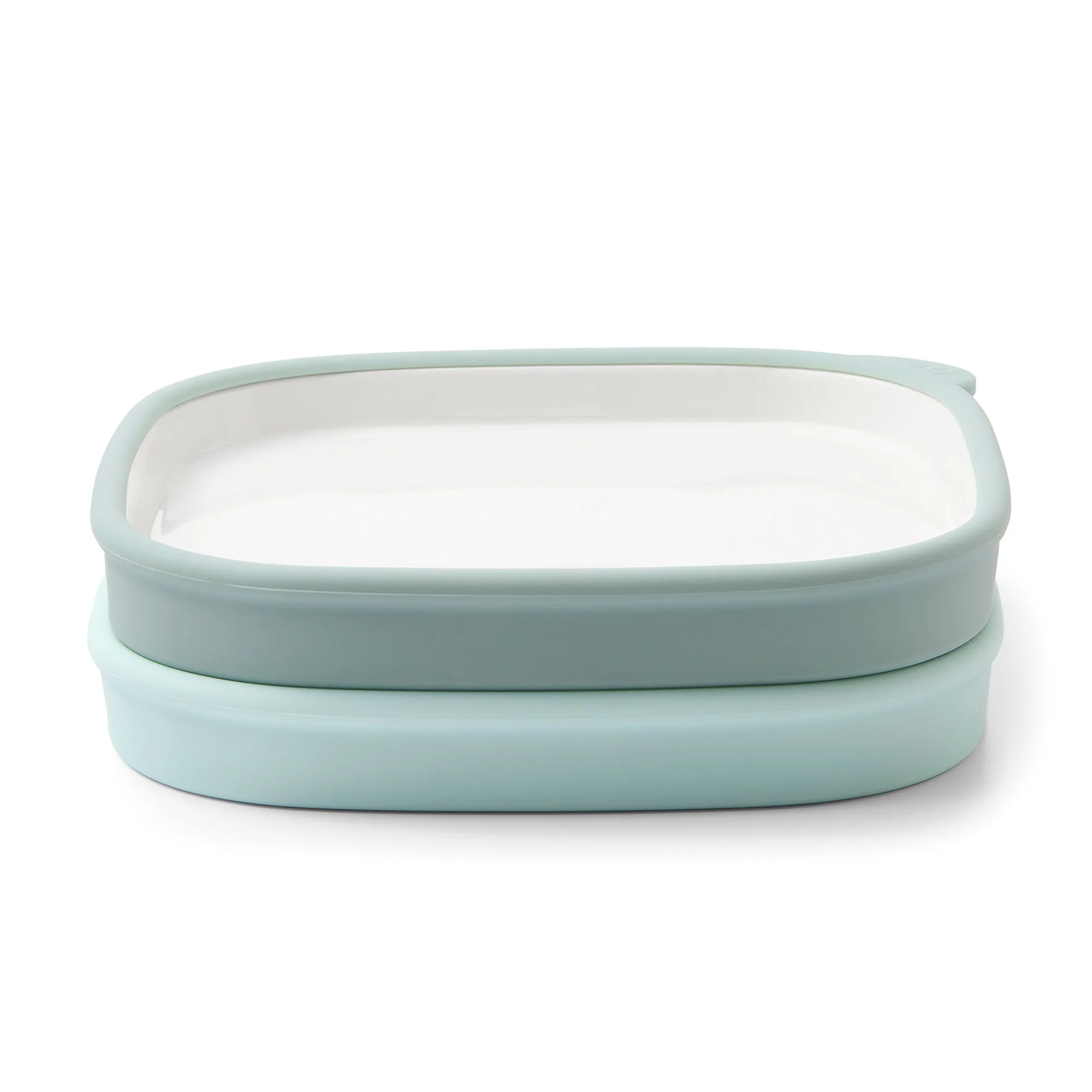 Clean Start Babytallerken i Keramik - 2-Pak