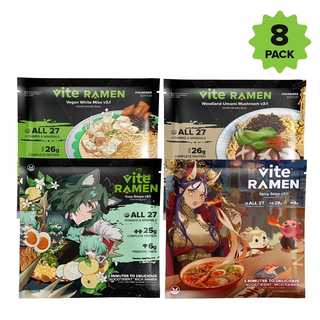 Vegan Variety 8 Pack - Batch 5