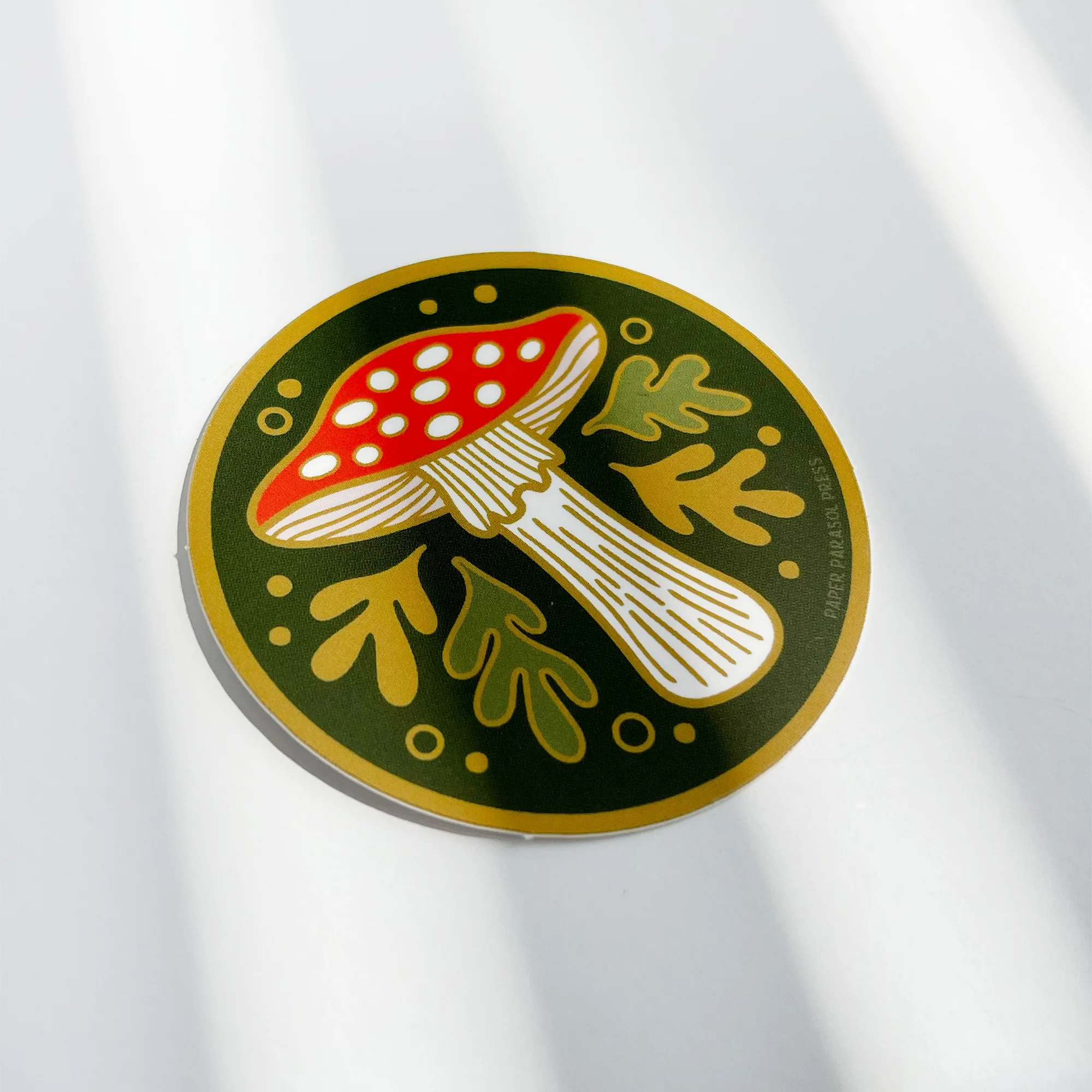 Autocollant Champignon Agaric