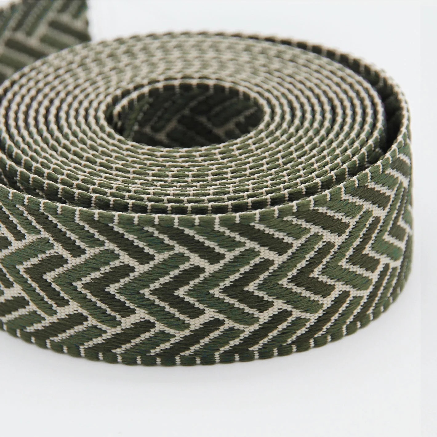 Bonsai Alpine Jacquard Webbing for Nature-Inspired Bags