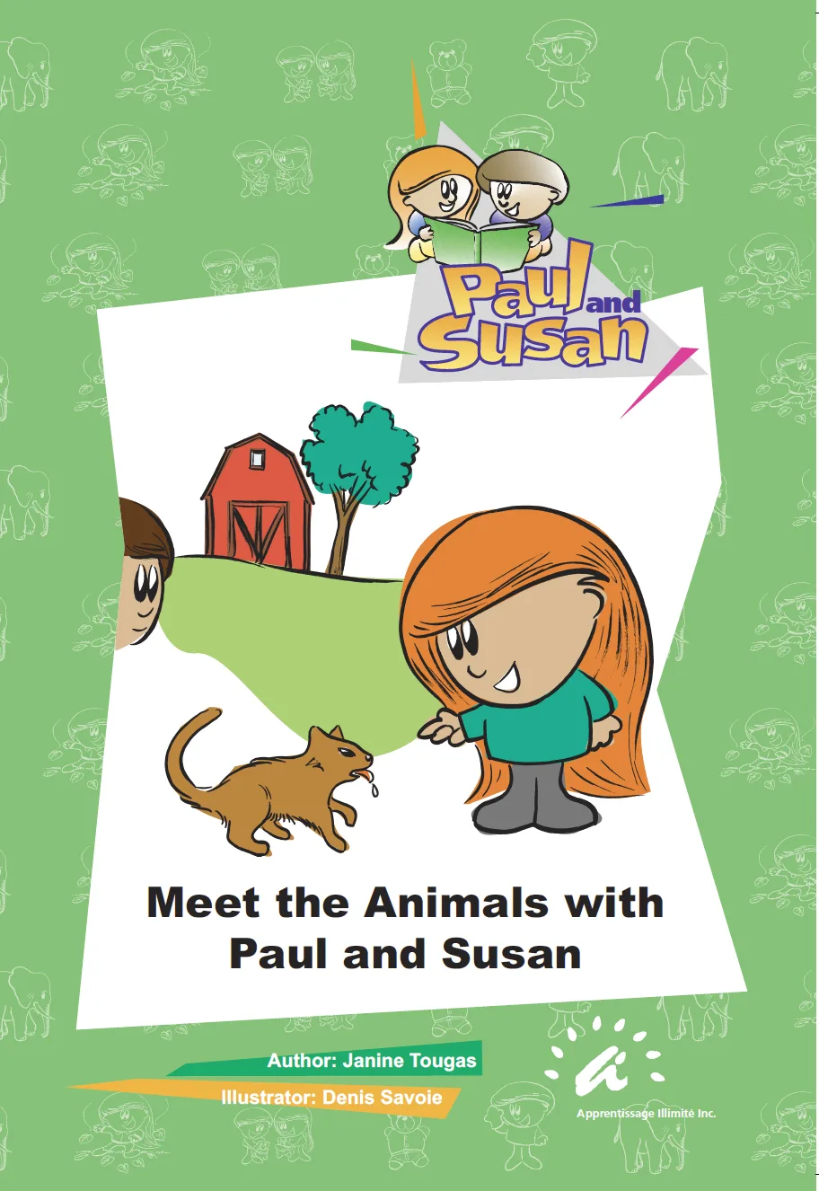 Tiere kennenlernen mit Paul und Susan – 5 Geschichten in einem Buch