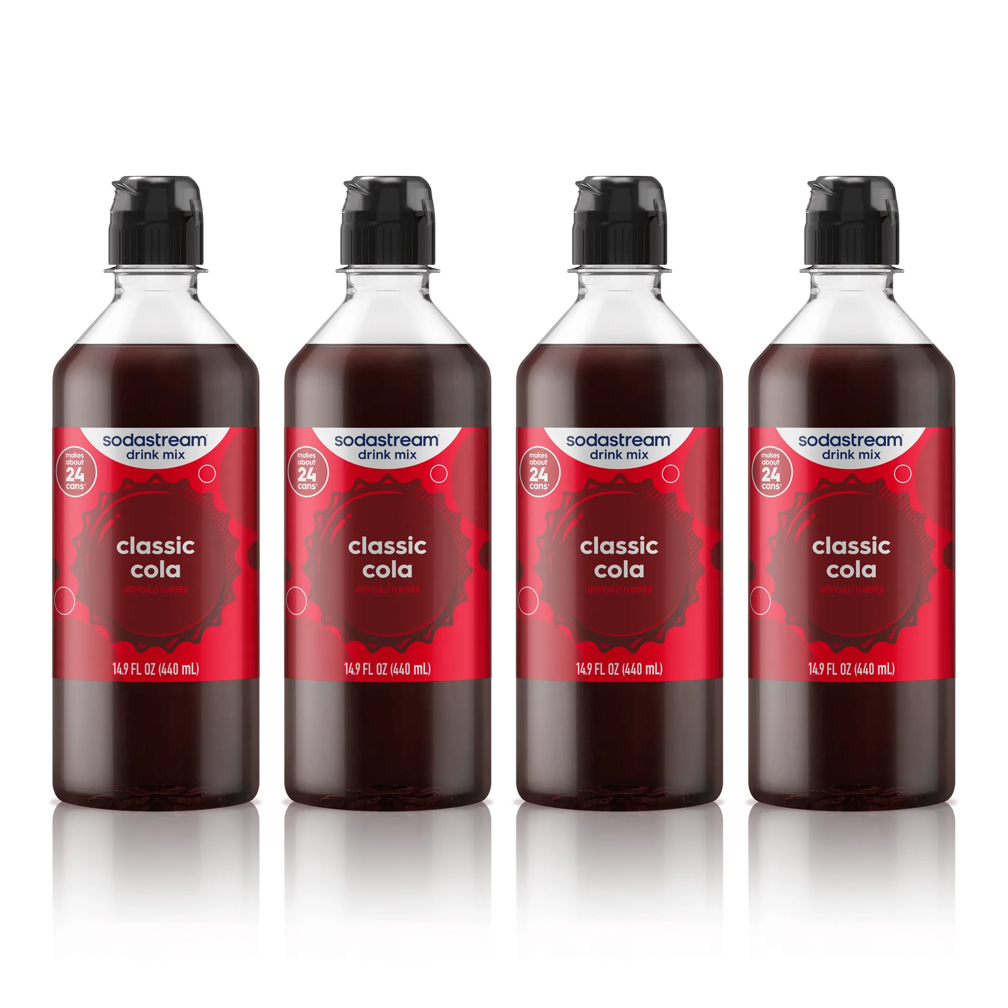 Sodastream Classics® Cola Drink Mix 4 Pack 440ml