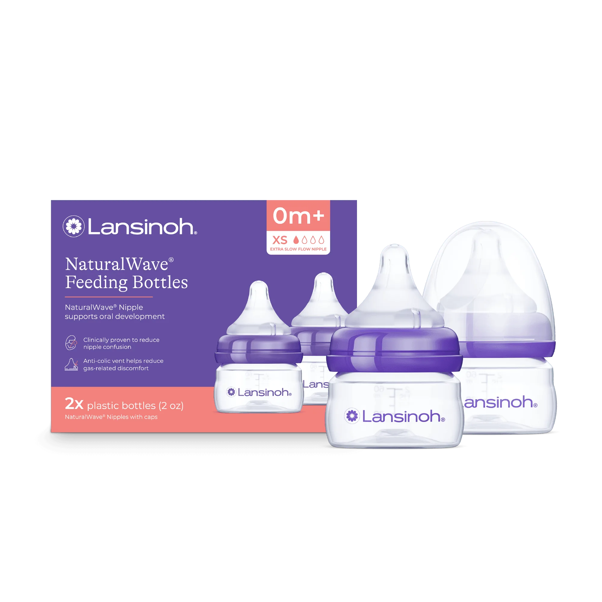 Baby Bottles 2oz (2 pack)