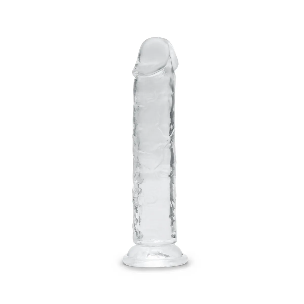 7.5 inch clear jelly dildo