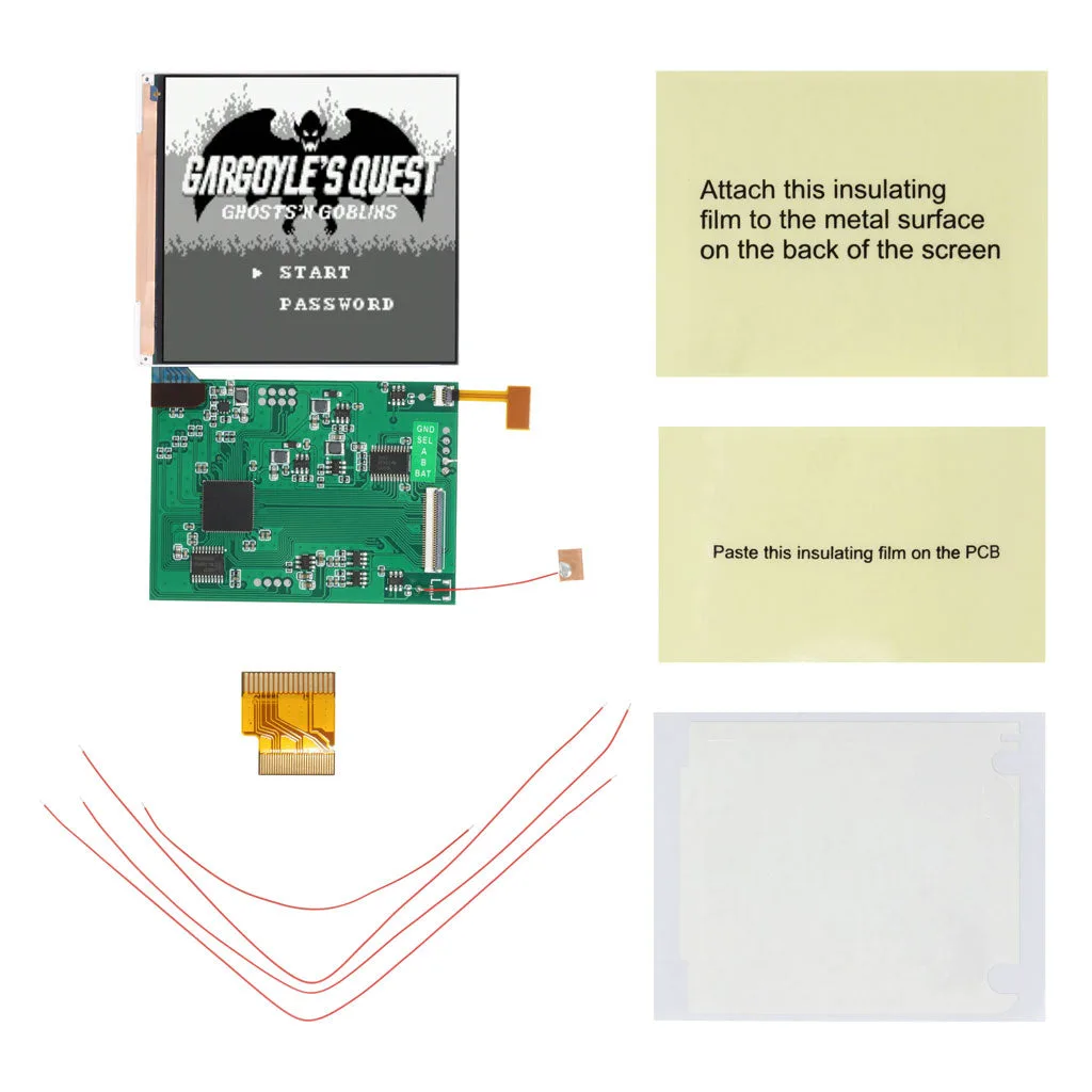 Comment choisir un écran de remplacement pour Game Boy Pocket