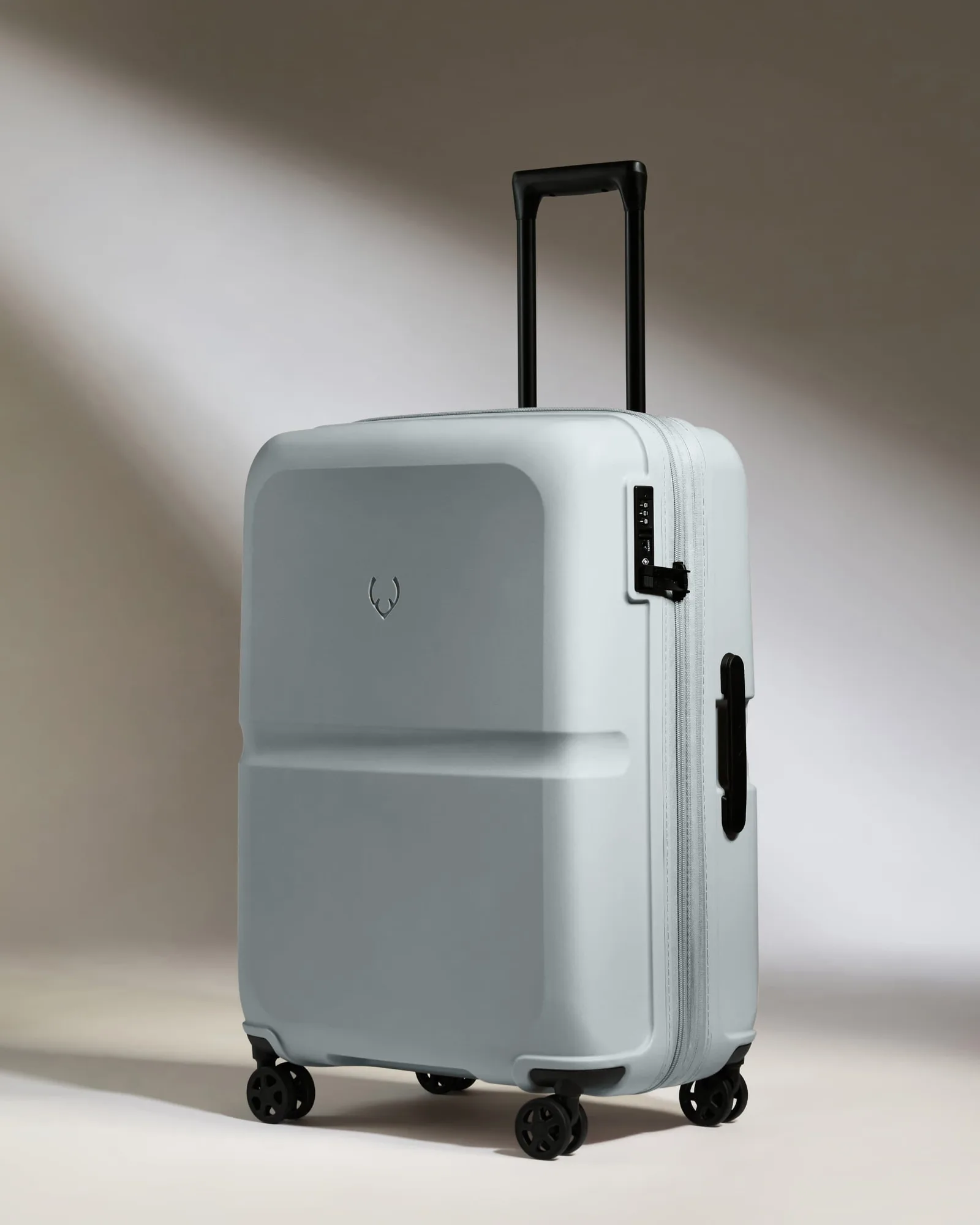 Medium Luggage in Salt Blue - Single Stripe