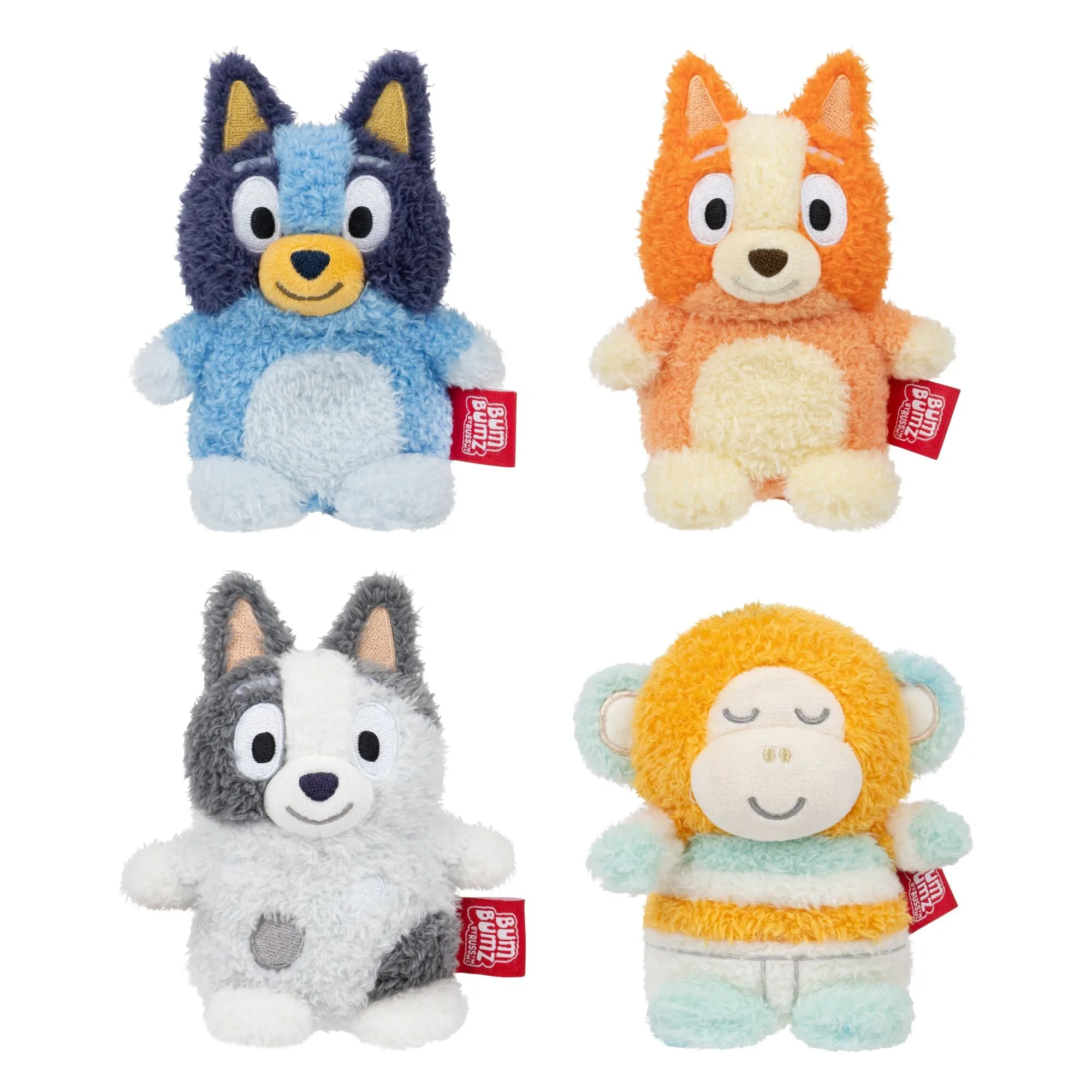 4,5-inch BumBumz tentoonstellen: Mini-pluche plankgids