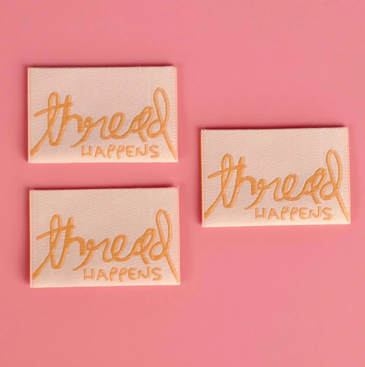 Thread Happens - Etichette da cucito