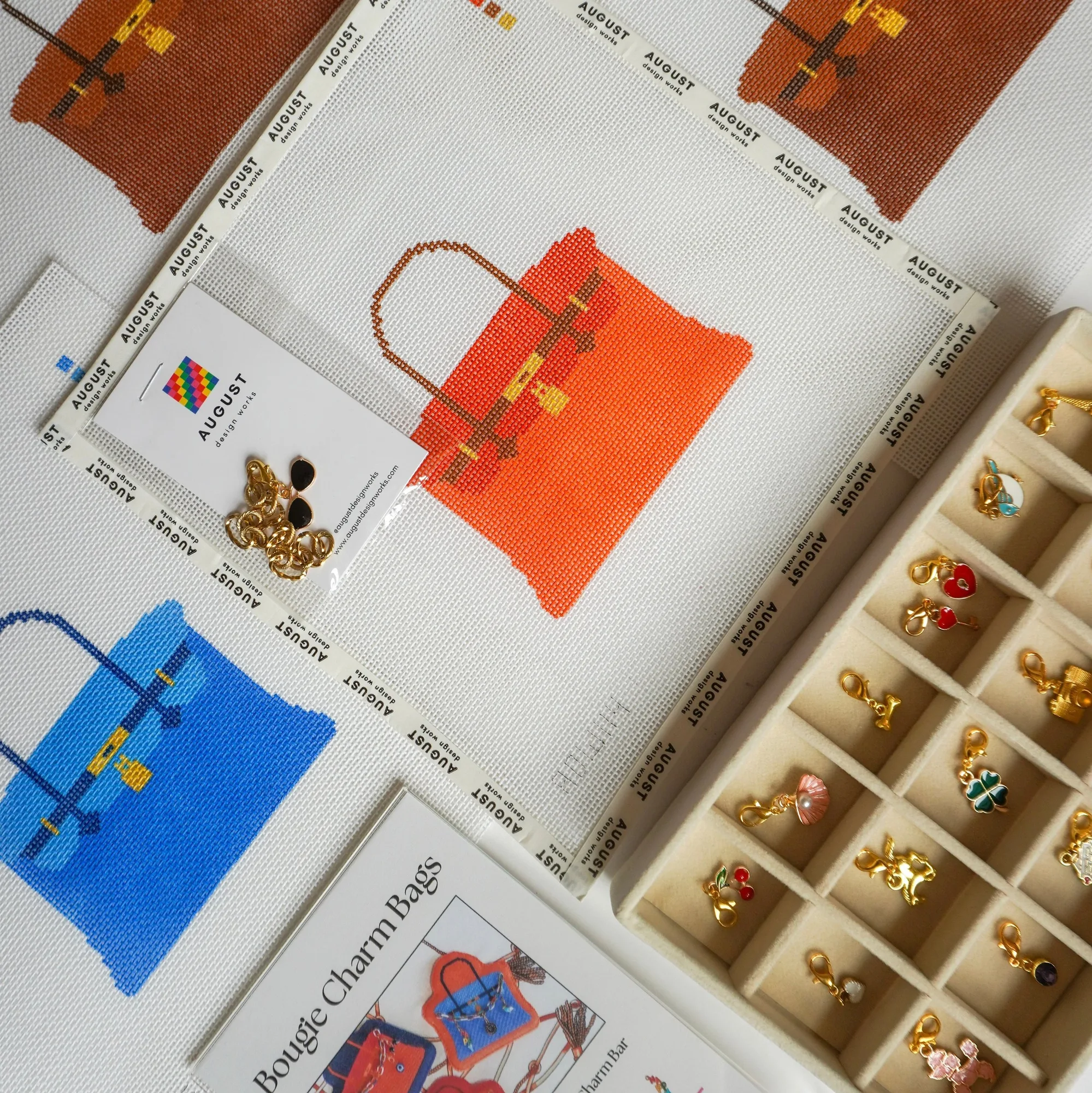 How to Use a Bougie Charm Bag Starter Package for Your First Project
