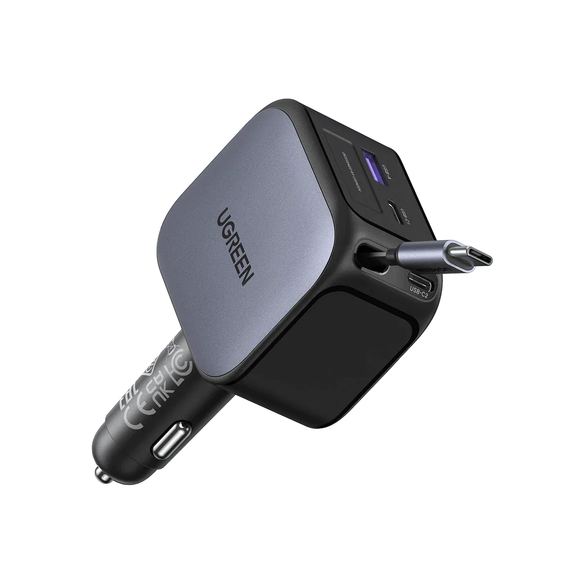 UGREEN 145Wカー充電器:ノートパソコンを車で充電できる?