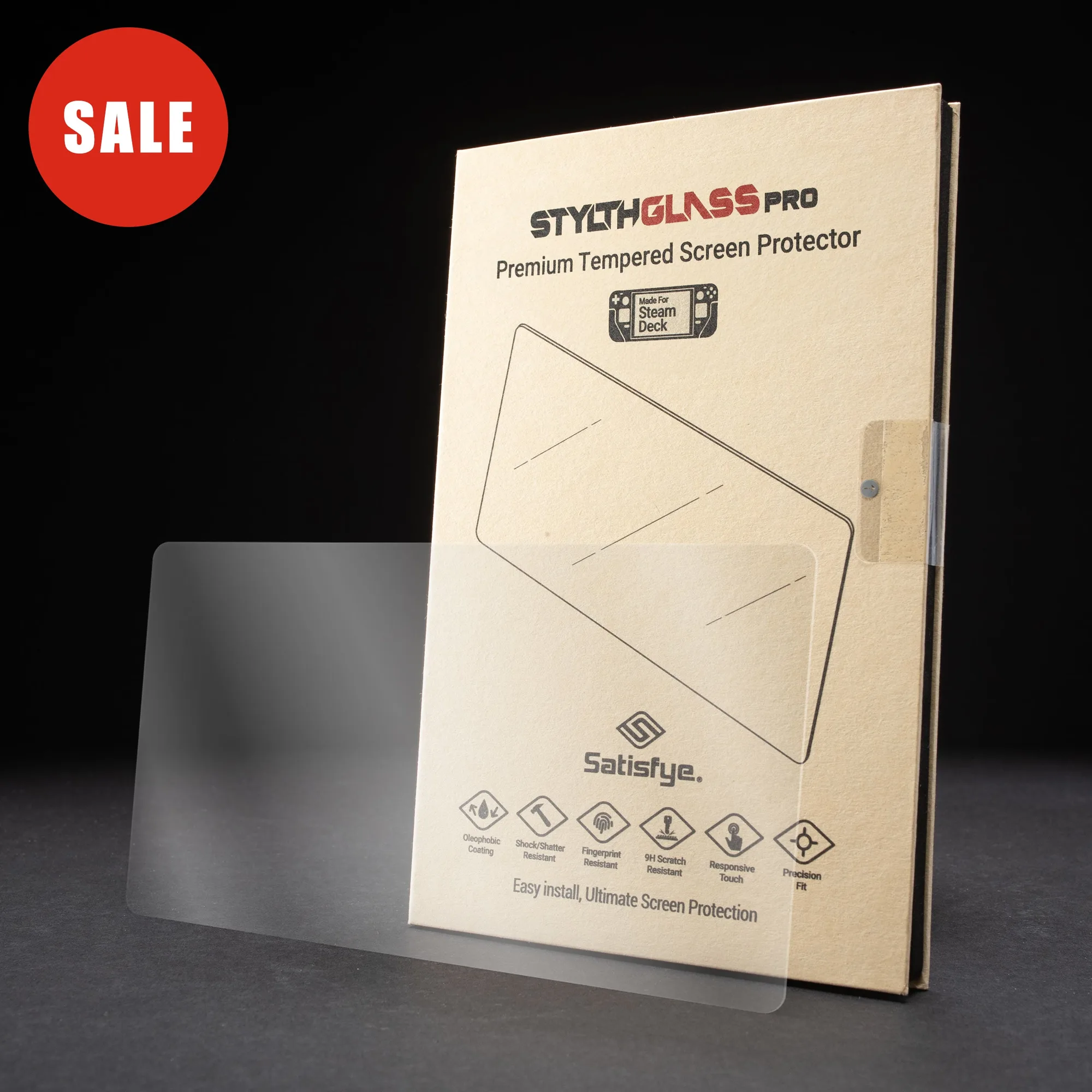StylthGlass – Glas-Screen-Protector für Steam Deck