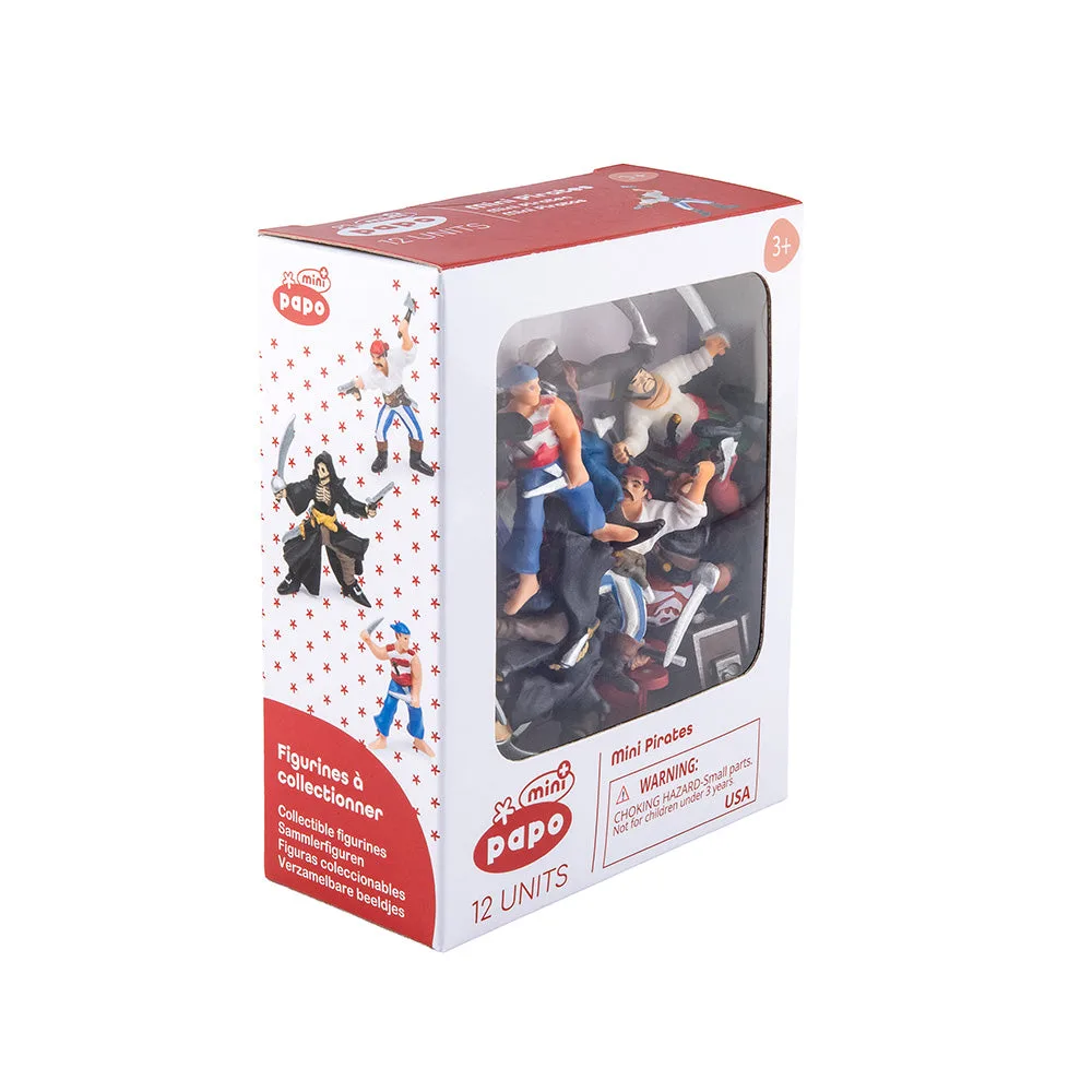 Figurine Mini PLUS Pirates & corsaires, 12 pièces