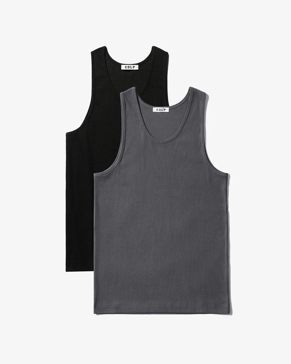 2 × Rib Tank Top
